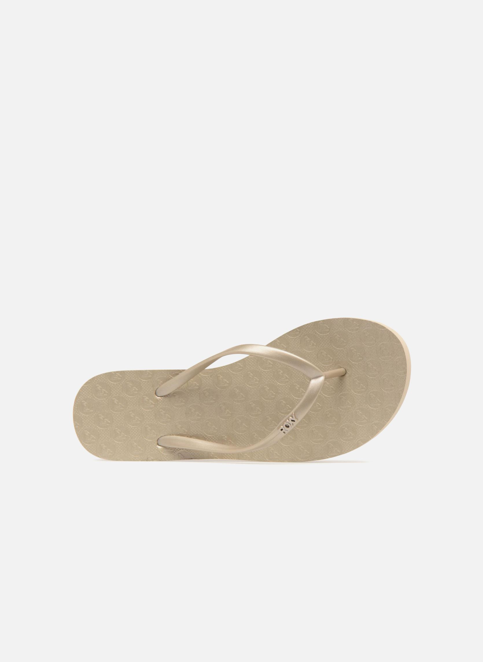 Slippers Viva IV dames goud en brons Roxy Slippers Viva IV dames goud en brons Gold