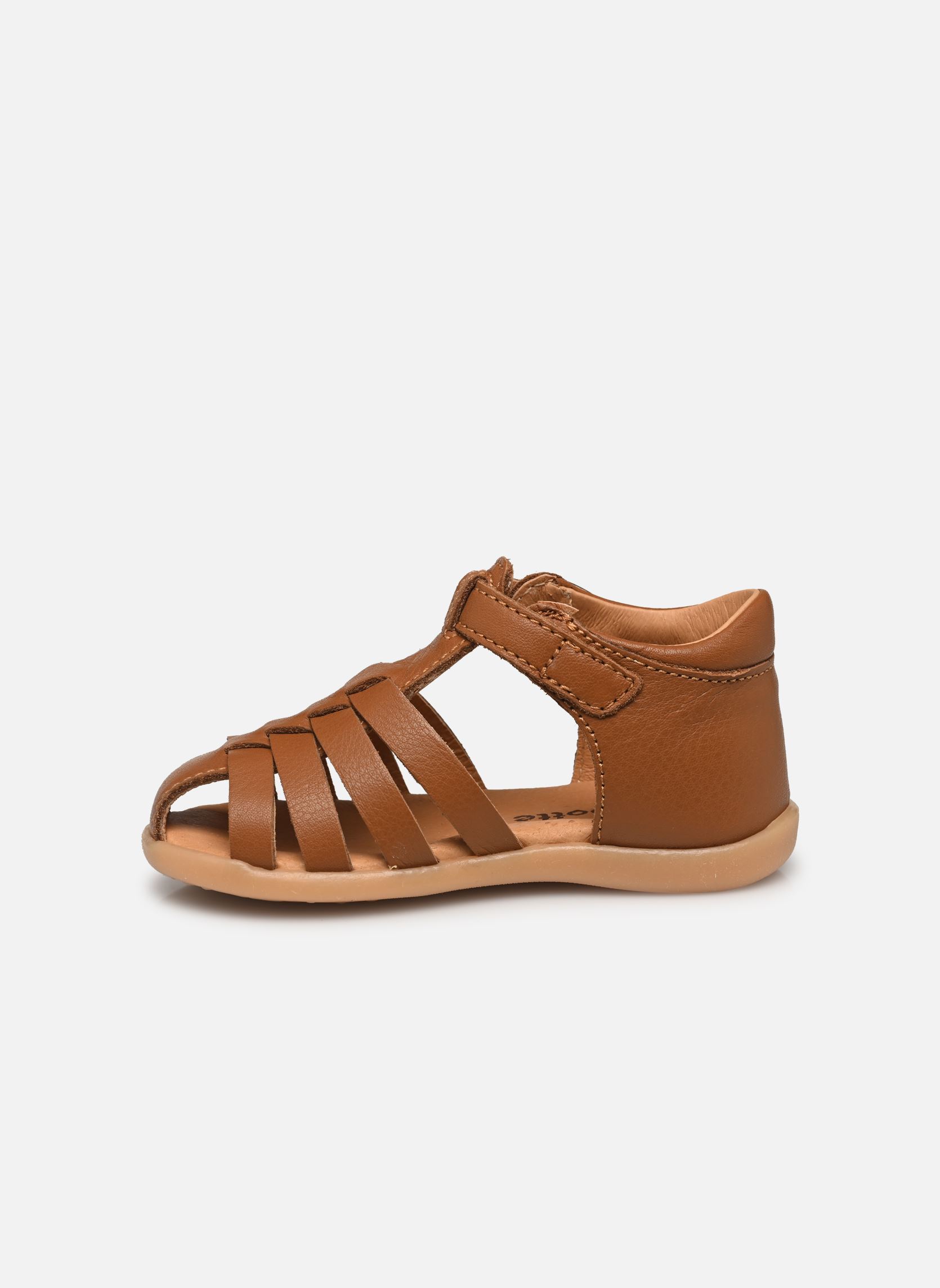 Sandalen Gaufrette mädchen braun Babybotte Sandalen Gaufrette mädchen braun COGNAC