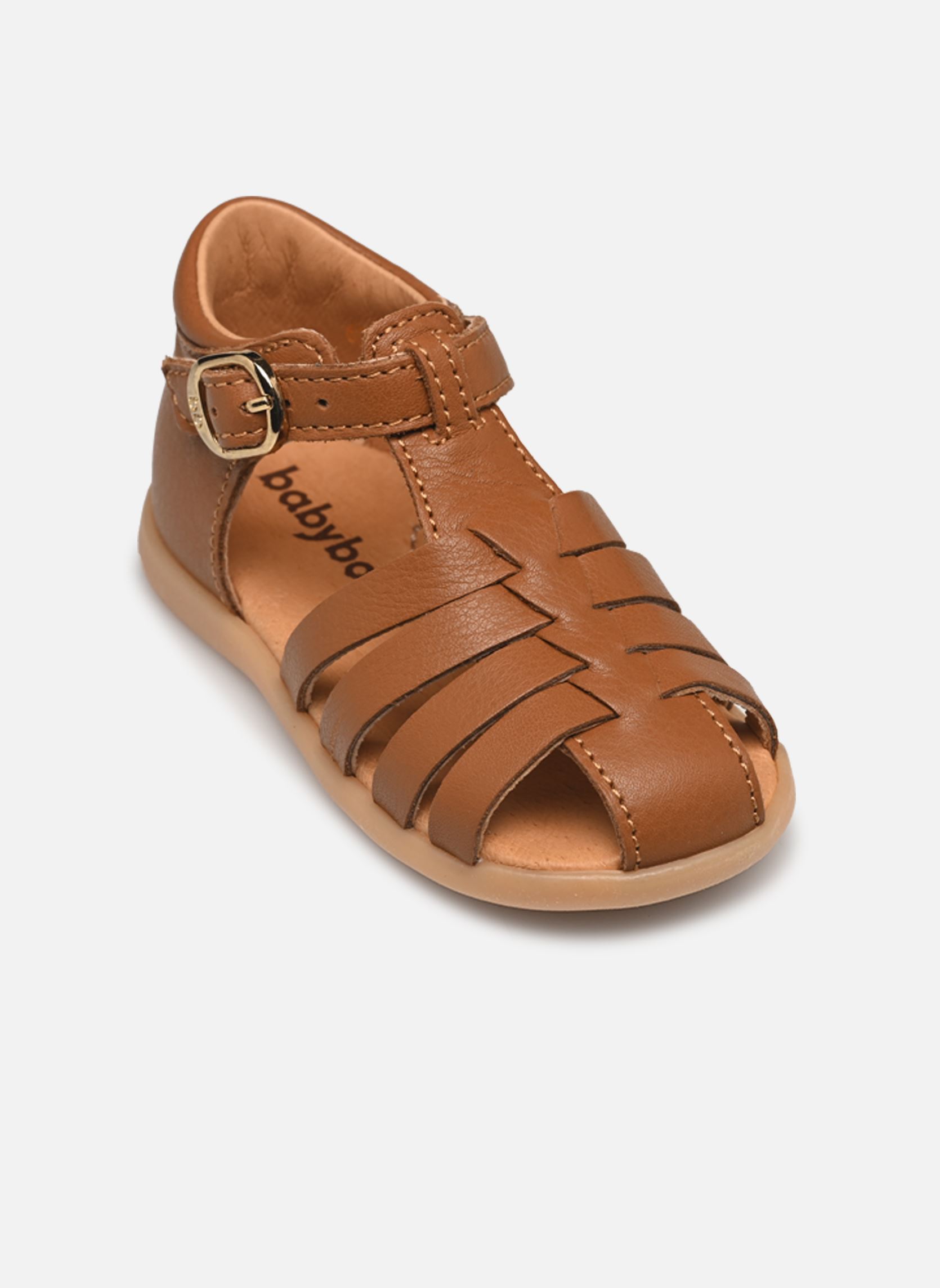 Sandalen Gaufrette mädchen braun Babybotte Sandalen Gaufrette mädchen braun COGNAC