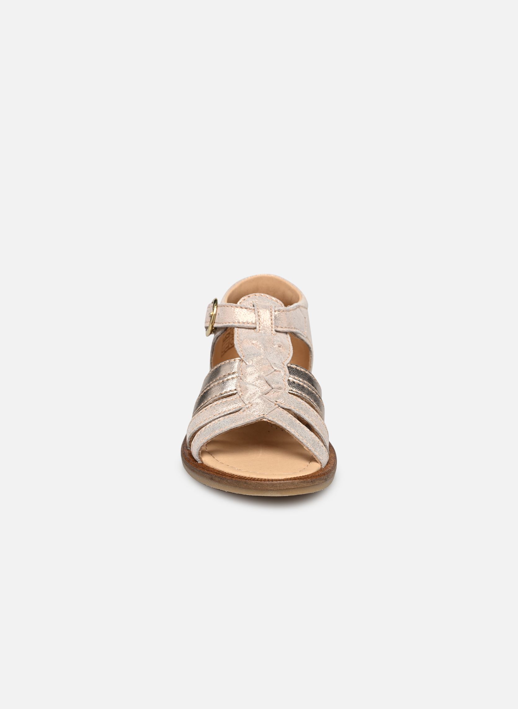 Sandales Tourbillon fille gris Babybotte Sandales Tourbillon fille gris PERLE