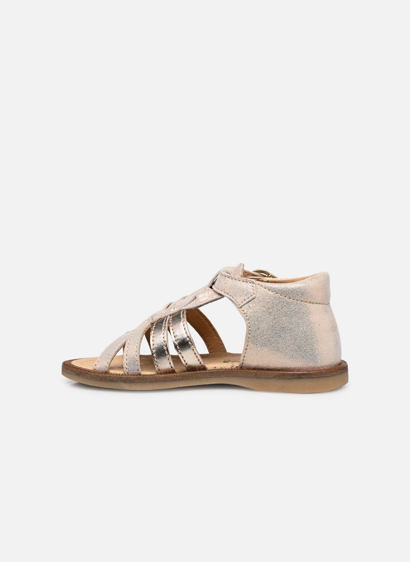 Sandales Tourbillon fille gris Babybotte Sandales Tourbillon fille gris PERLE