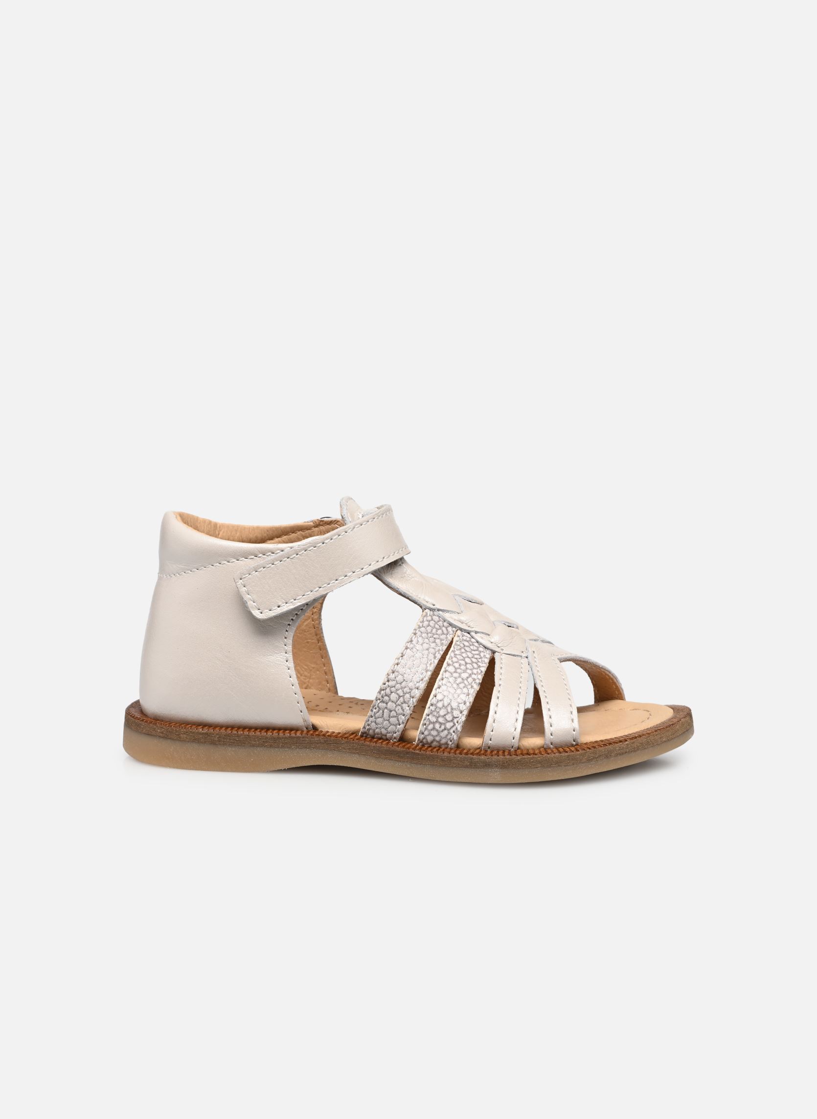 Sandalen Tourbillon mädchen weiß Babybotte Sandalen Tourbillon mädchen weiß IVOIRE