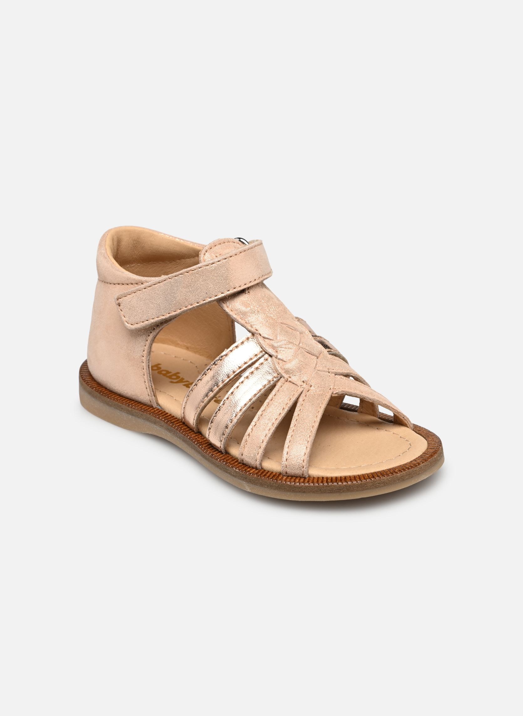 Sandalen Tourbillon mädchen rosa Babybotte Sandalen Tourbillon mädchen rosa ROSE VELCRO