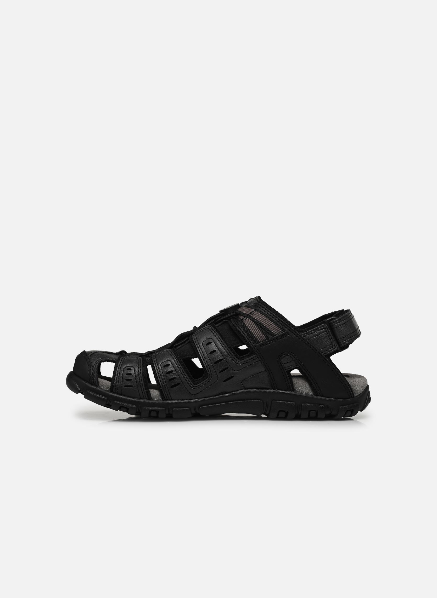 Sandali e ciabattine U S.STRADA D U8224D uomo nero Geox Sandali e ciabattine U S.STRADA D U8224D uomo nero Noir