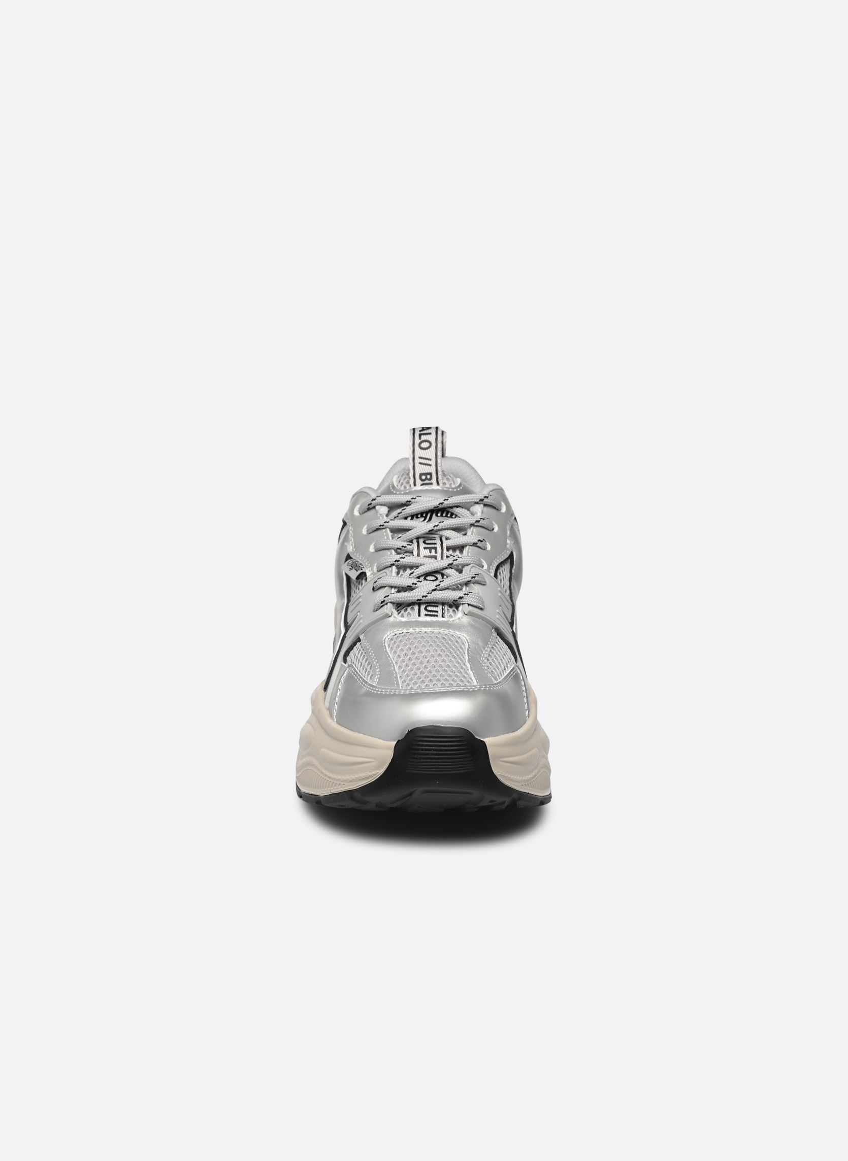 Lage sneakers Para dames zilver Buffalo Lage sneakers Para dames zilver Silver/white/black