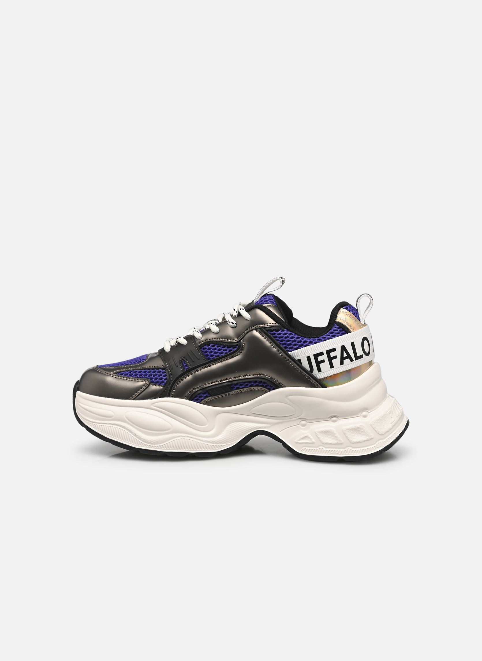 Baskets basses Para femme multicolore Buffalo Baskets basses Para femme multicolore Purple/Silver/Black