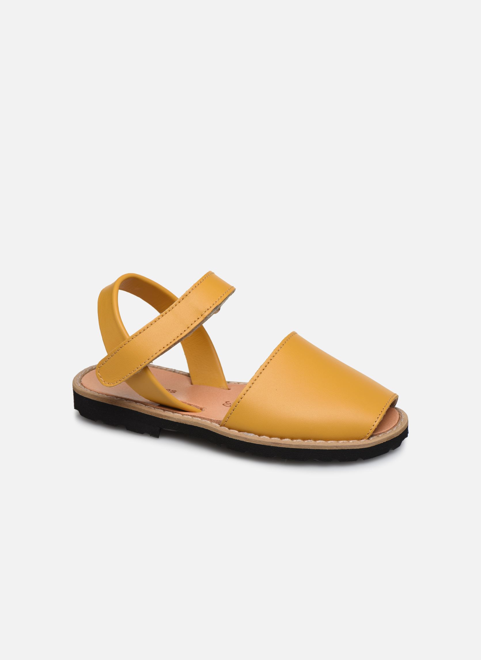 Sandalen Avarca E gelb Minorquines Sandalen Avarca E gelb CUIR GOLDEN