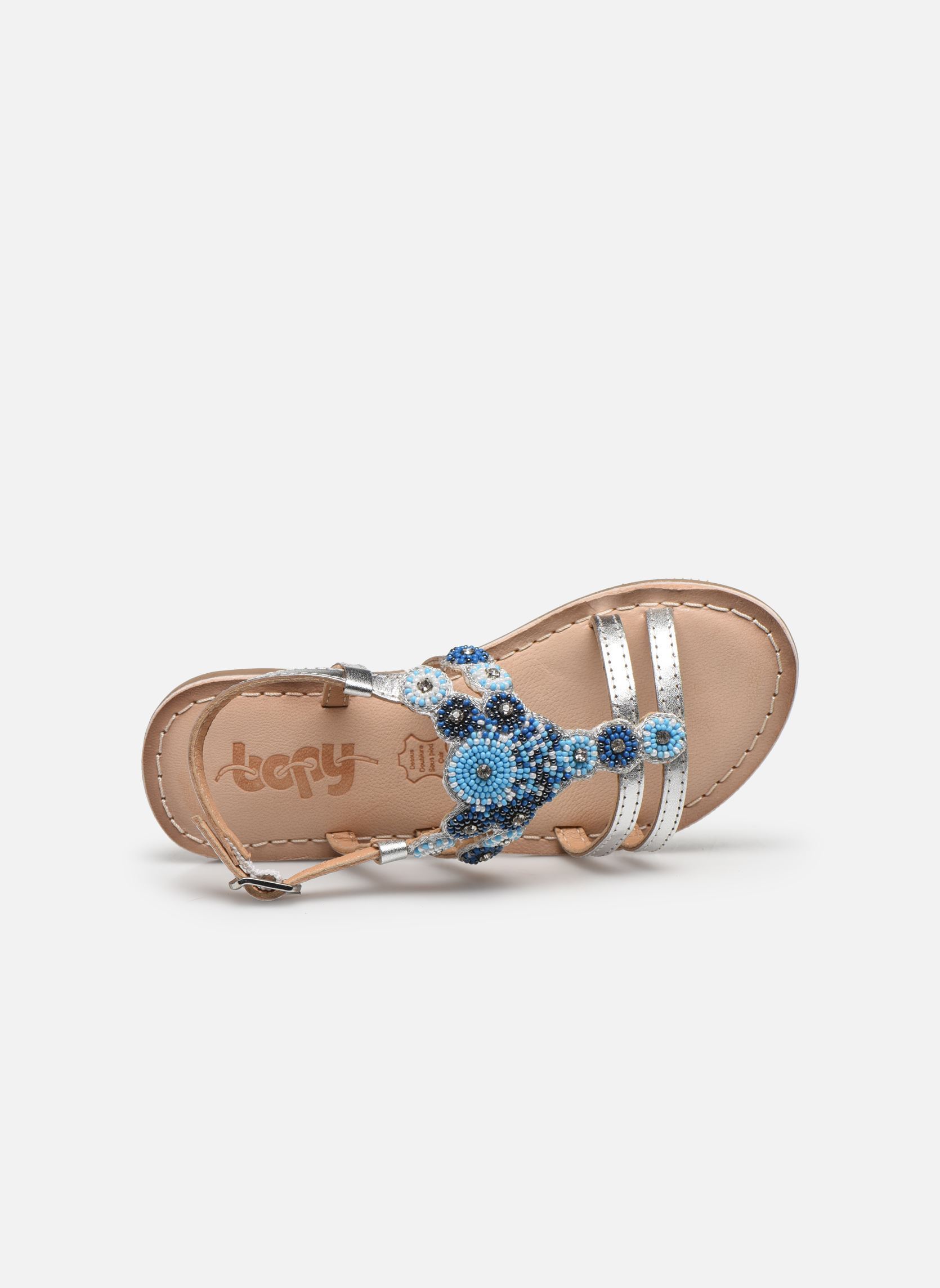 Sandalen Fozia Lilybellule meisjes zilver Bopy Sandalen Fozia Lilybellule meisjes zilver ARGENT