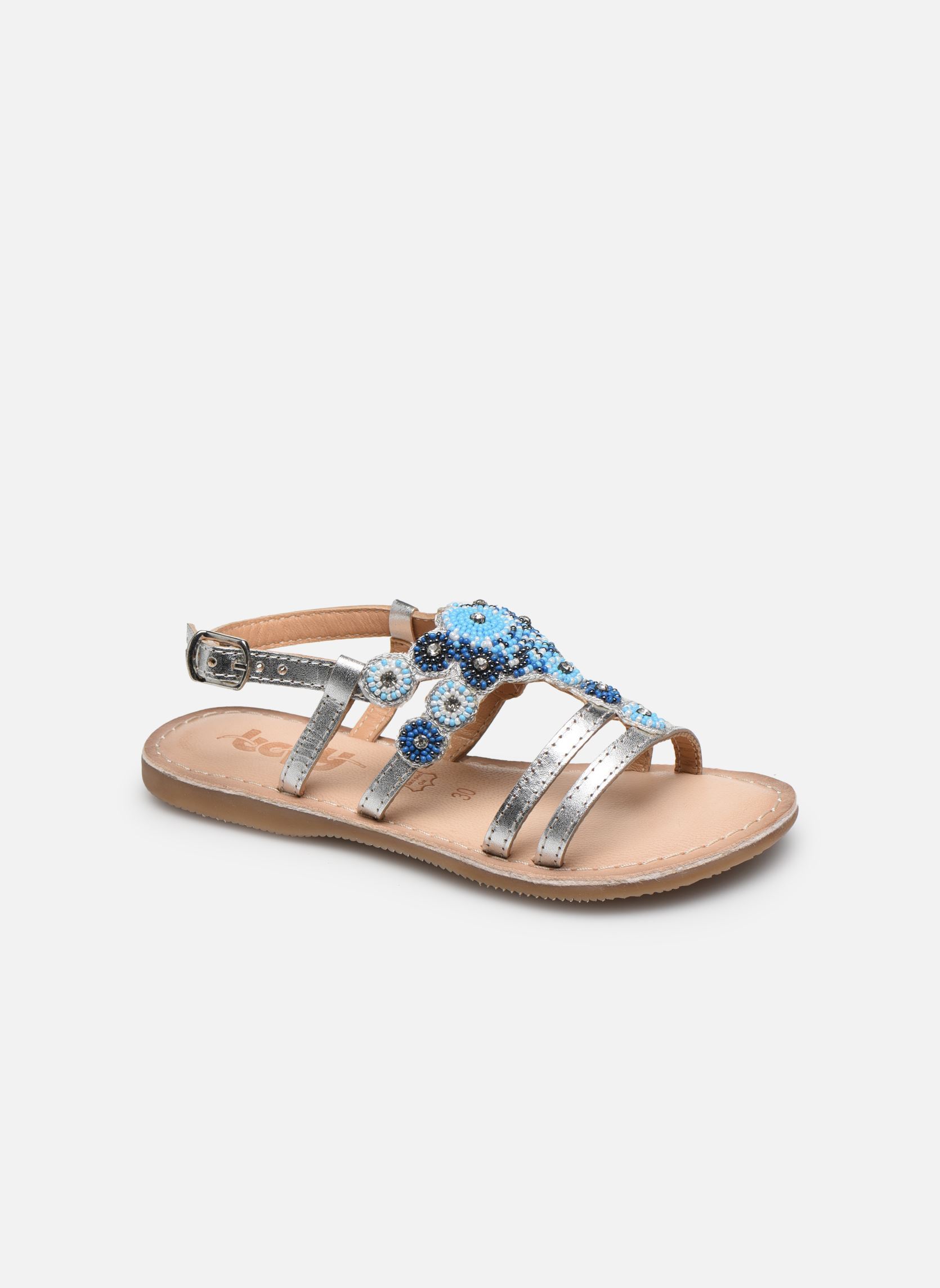 Sandalen Fozia Lilybellule meisjes zilver Bopy Sandalen Fozia Lilybellule meisjes zilver ARGENT