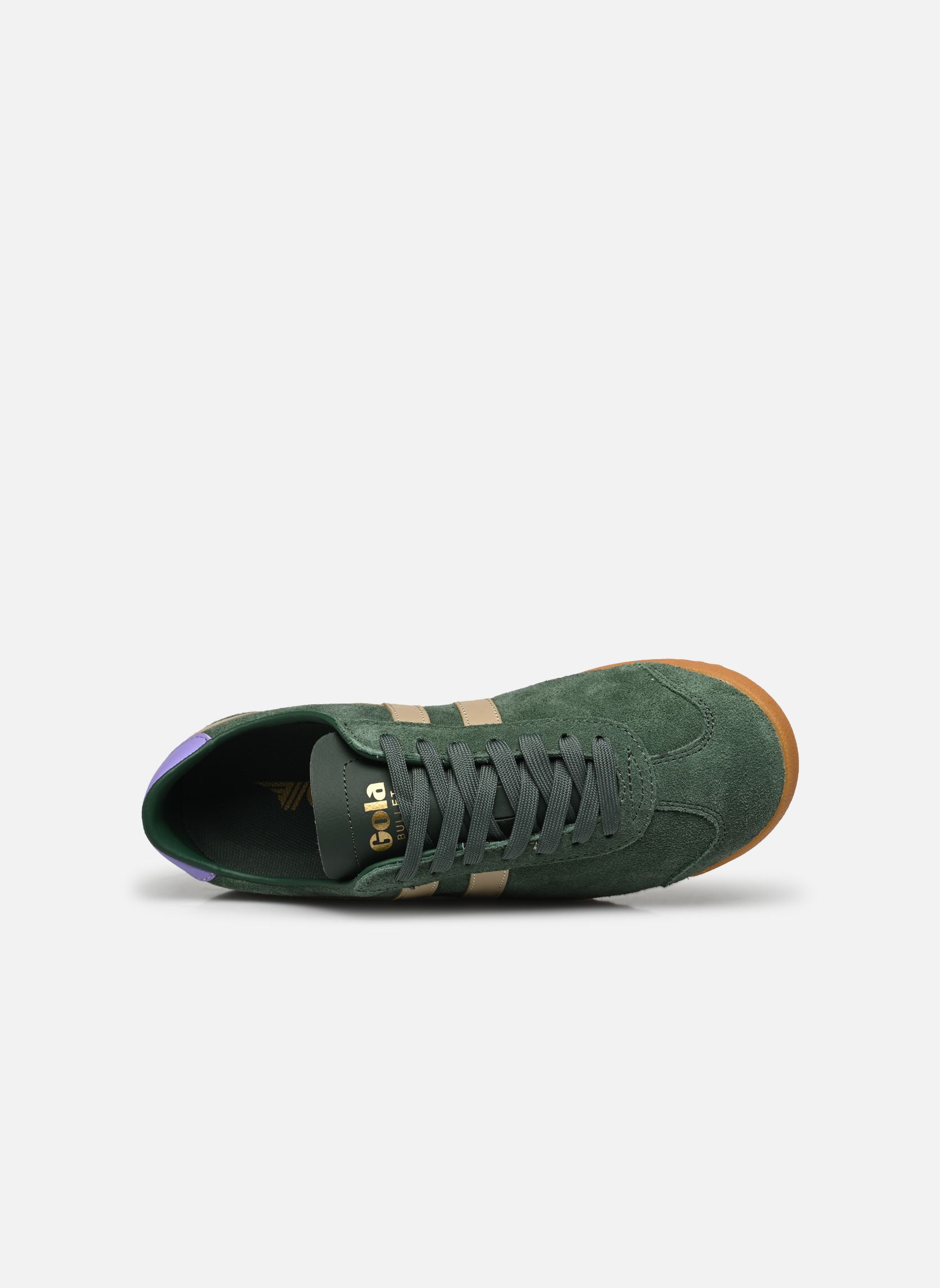 Niedrige Sneaker BULLET SUEDE damen grün Gola Niedrige Sneaker BULLET SUEDE damen grün EVERGREEN/BONE/WISTERIA