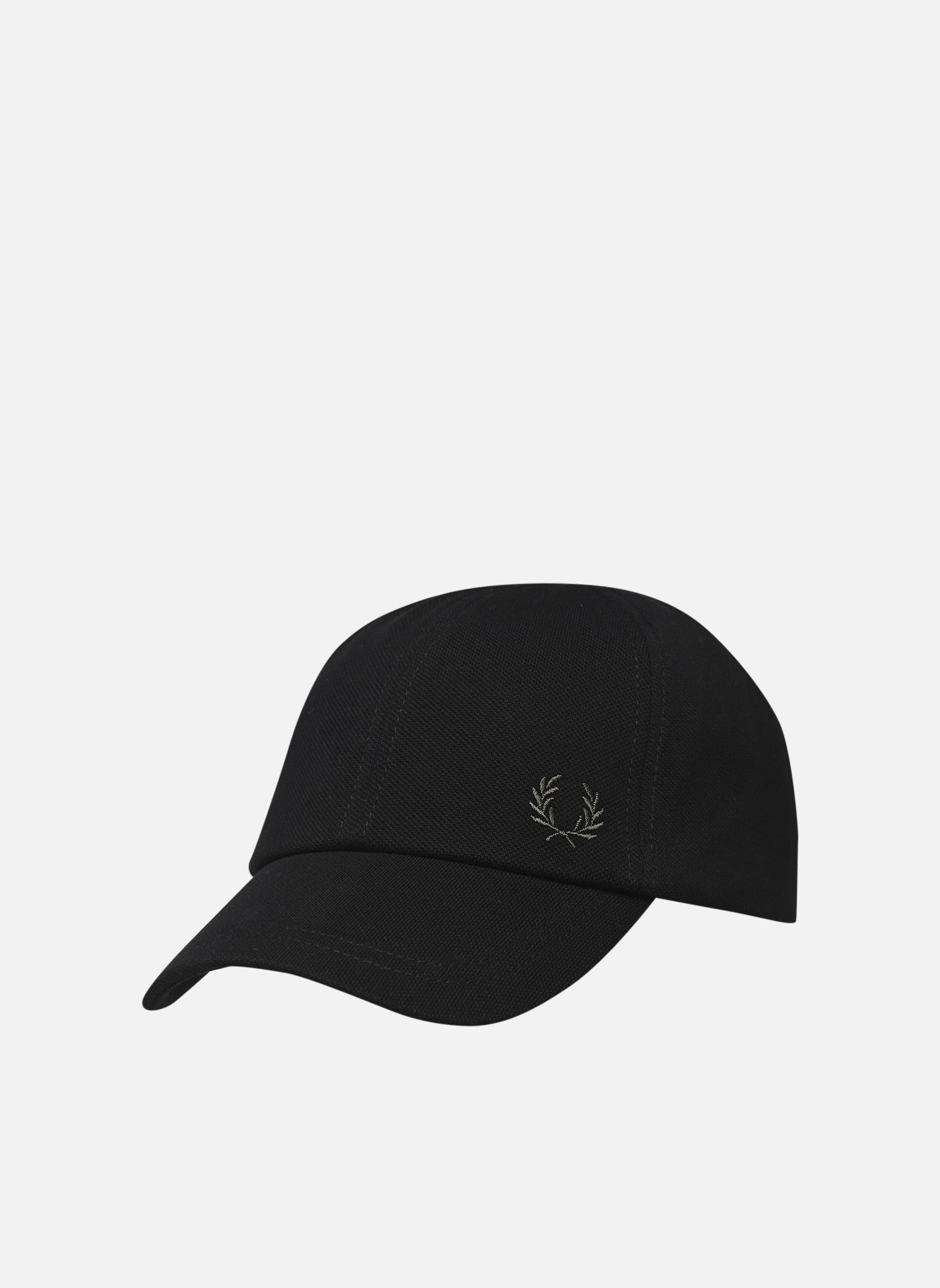 Casquettes Pique Classic Cap homme noir Fred Perry Casquettes Pique Classic Cap homme noir BLK/CRT GRN
