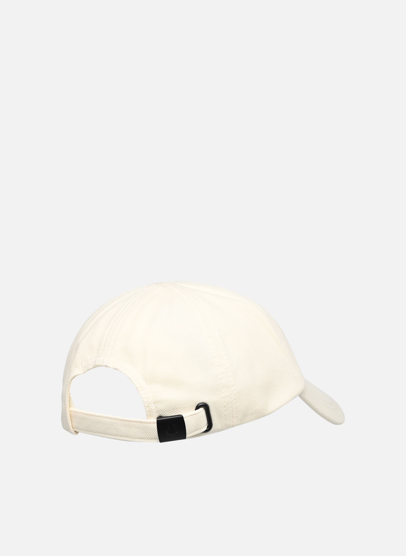 Kappen Pique Classic Cap herren weiß Fred Perry Kappen Pique Classic Cap herren weiß ECRU/GRASSROOTS