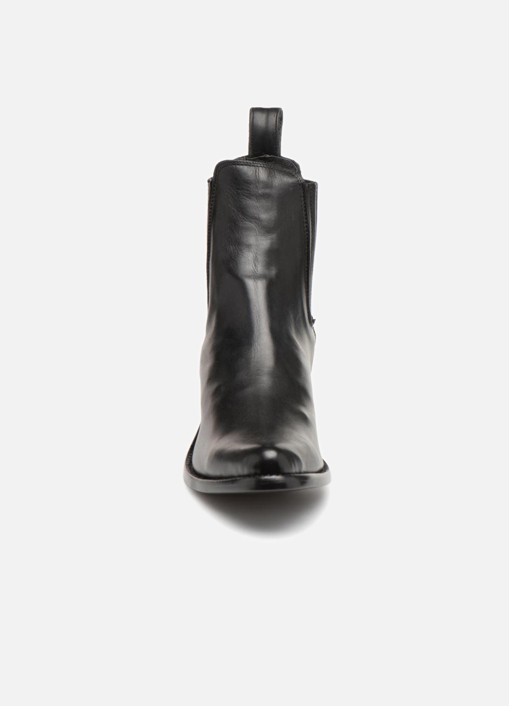 Bottines santiags Estudio femme noir Mexicana Bottines santiags Estudio femme noir Black