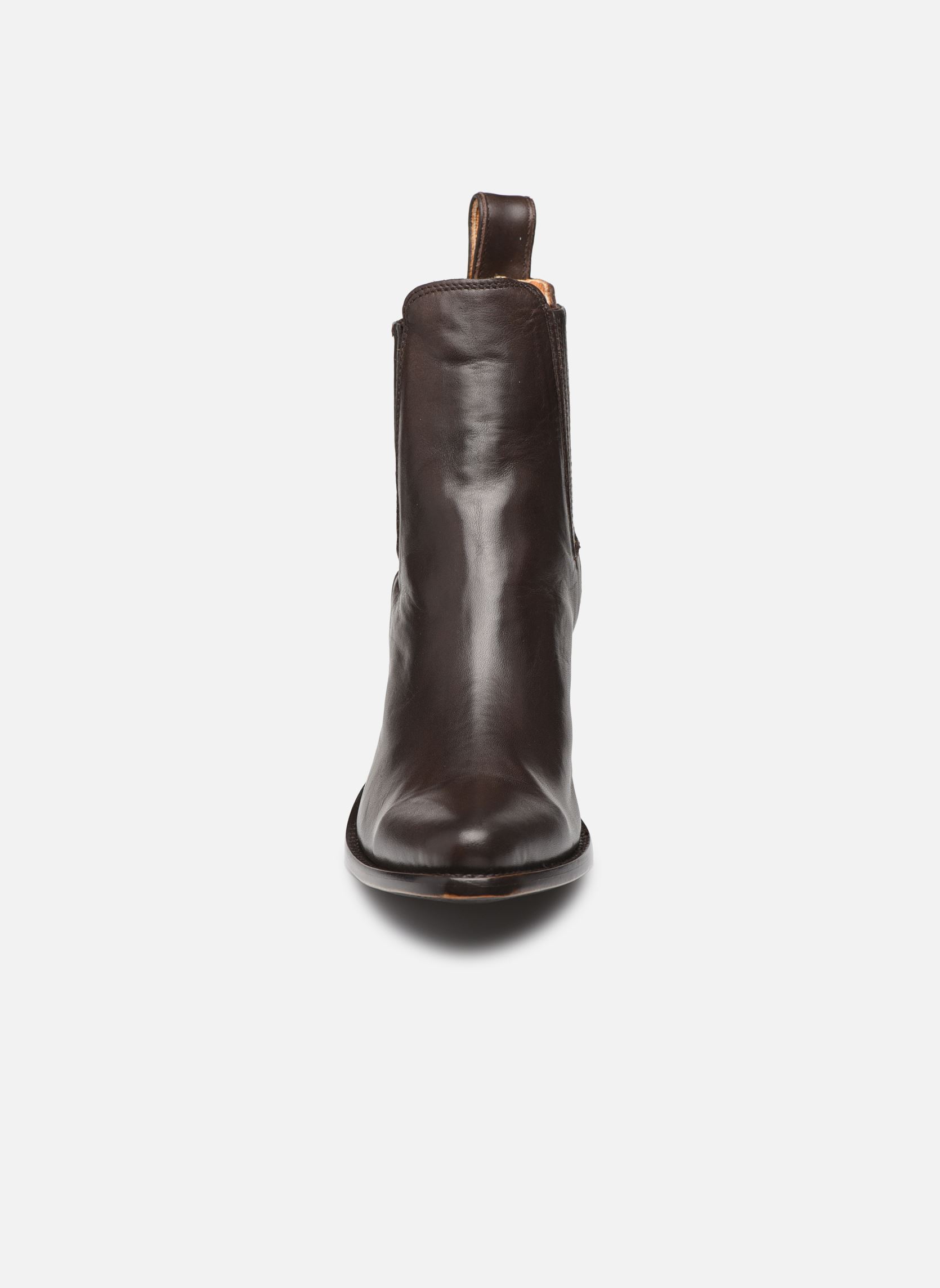 Cowboy-Stiefeletten Estudio damen braun Mexicana Cowboy-Stiefeletten Estudio damen braun Chocolate Ranchero