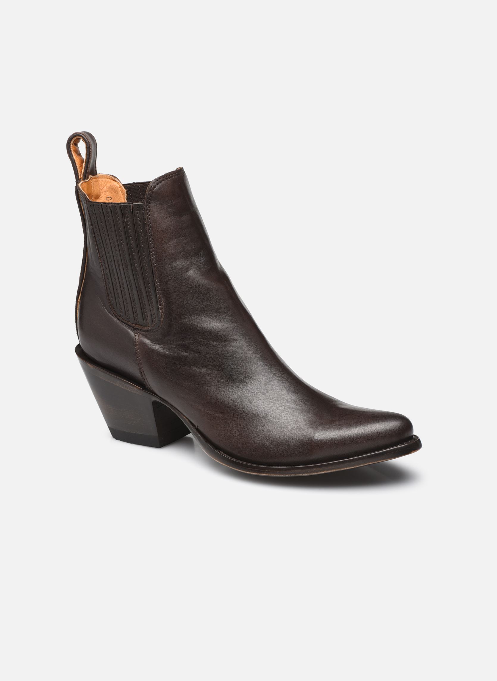 Cowboy-Stiefeletten Estudio damen braun Mexicana Cowboy-Stiefeletten Estudio damen braun Chocolate Ranchero