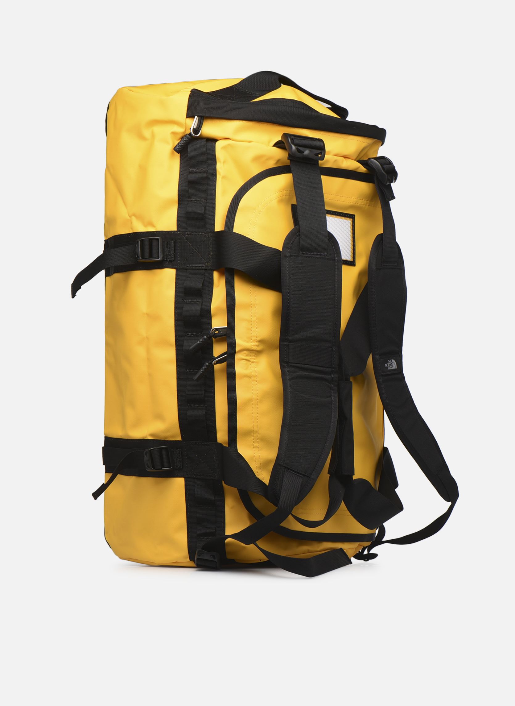 Sacs de voyage BASE CAMP DUFFEL - L jaune The North Face Sacs de voyage BASE CAMP DUFFEL - L jaune SUMMIT GOLD-TNF BLACK-N