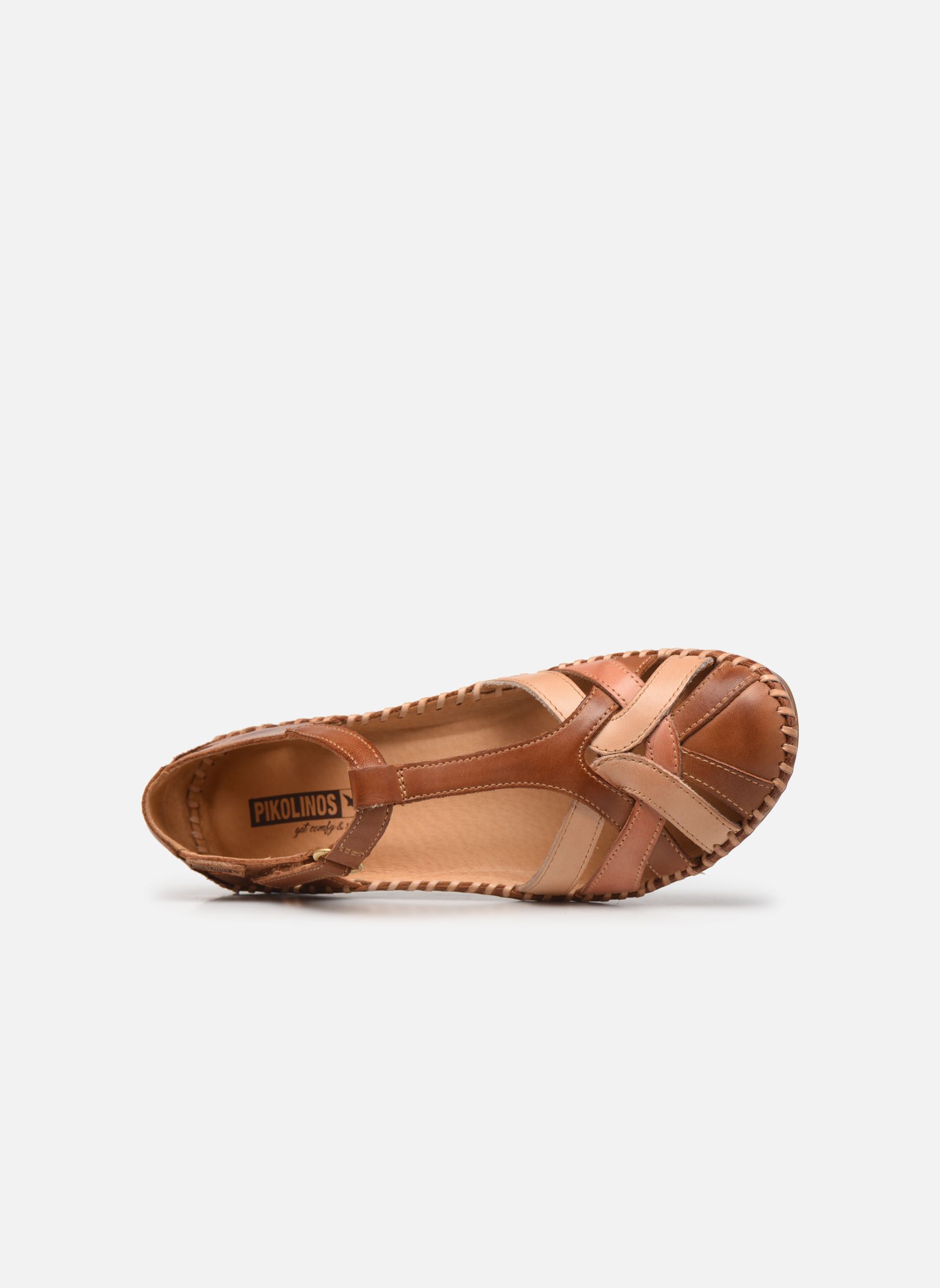 Sandales compensées et plateformes P. Vallarta 655-0732C5 femme marron Pikolinos Sandales compensées et plateformes P. Vallarta 655-0732C5 femme marron BRANDY-BL