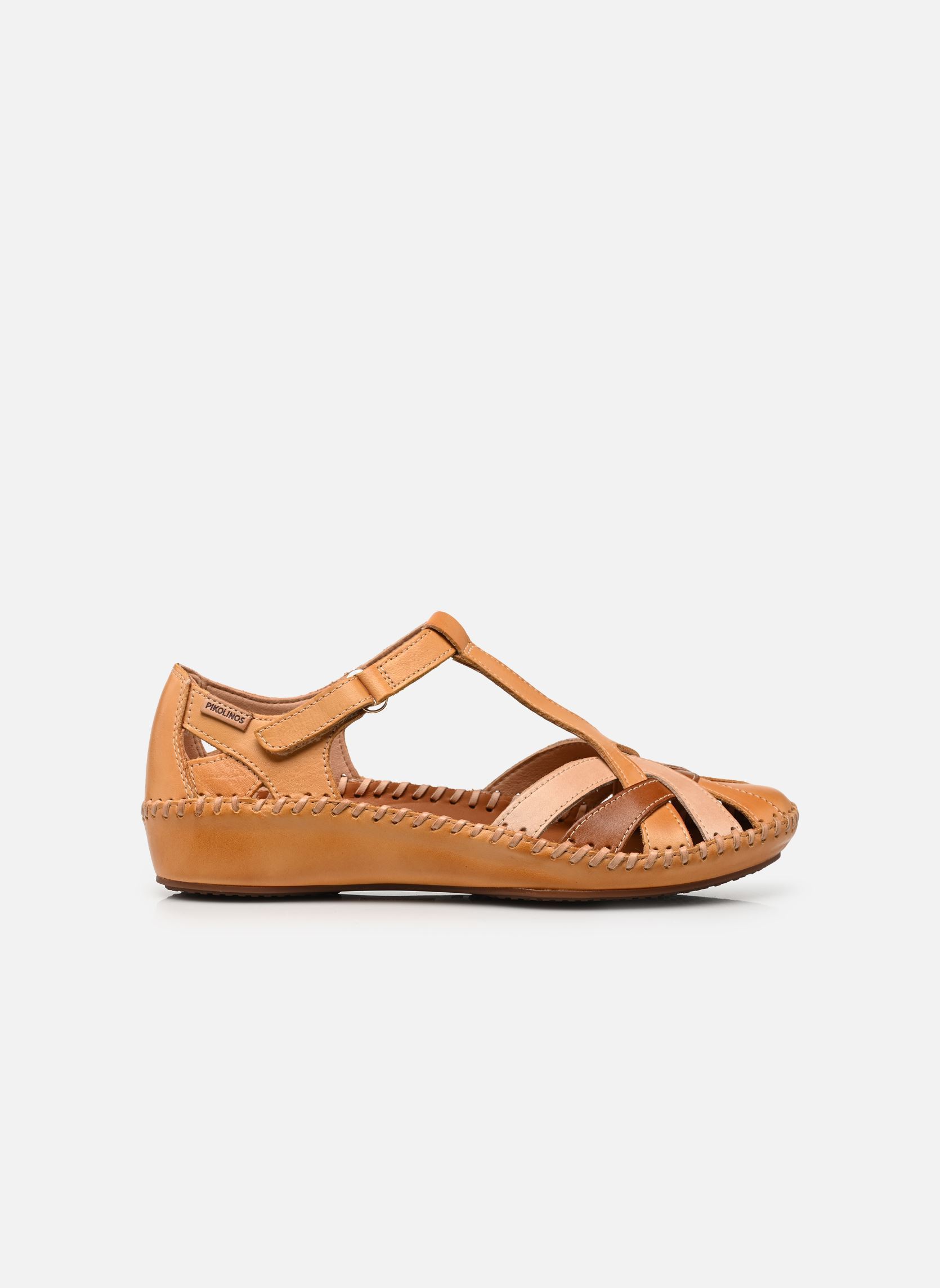 Sandales compensées et plateformes P. Vallarta 655-0732C5 femme orange Pikolinos Sandales compensées et plateformes P. Vallarta 655-0732C5 femme orange VAINILLA