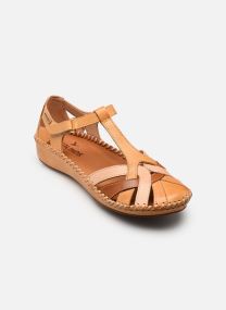 Sandales compensées et plateformes P. Vallarta 655-0732C5 femme orange Pikolinos Sandales compensées et plateformes P. Vallarta 655-0732C5 femme orange VAINILLA