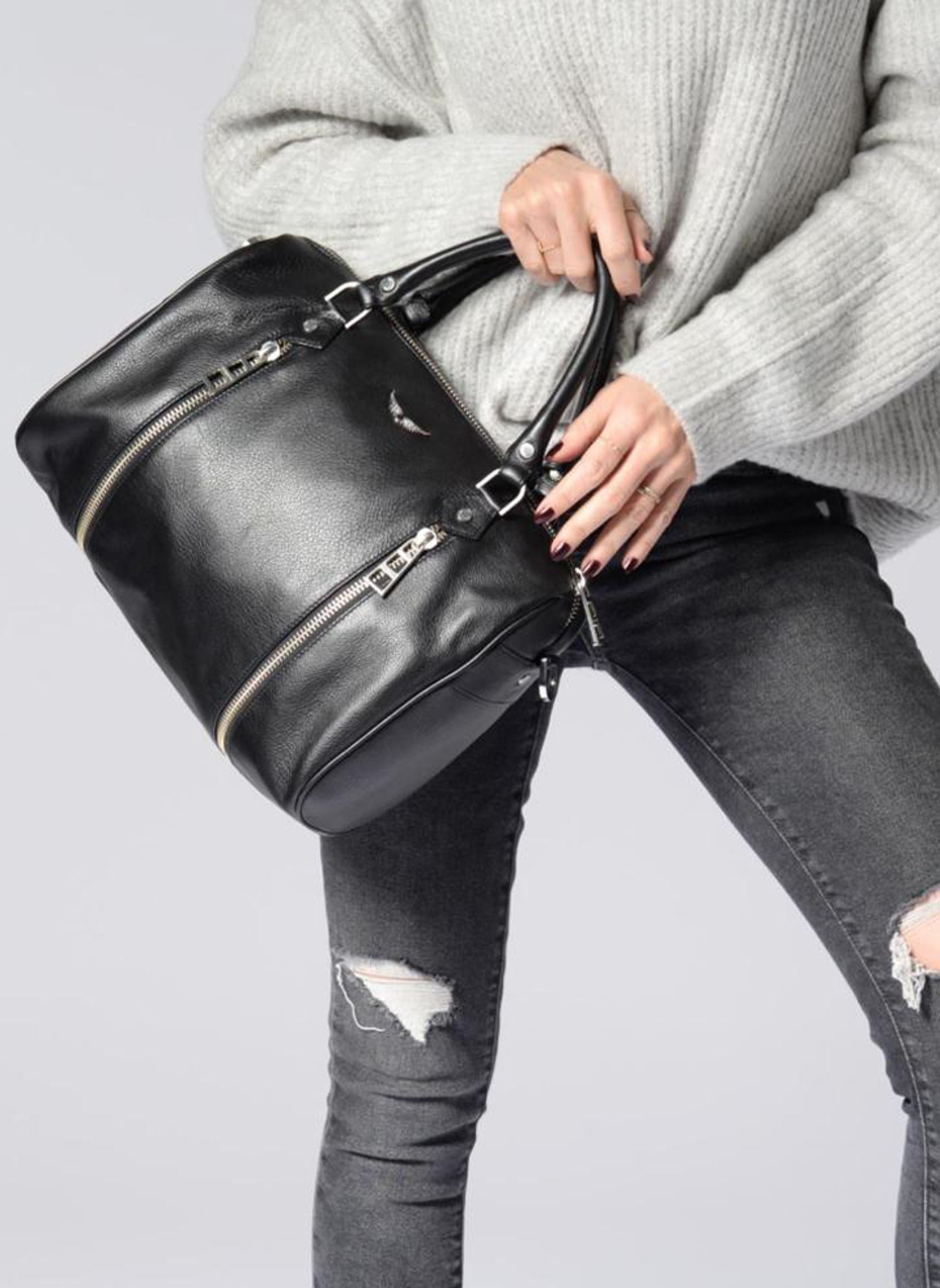 Handtaschen Sunny Medium damen schwarz Zadig & Voltaire Handtaschen Sunny Medium damen schwarz NOIR NOIR
