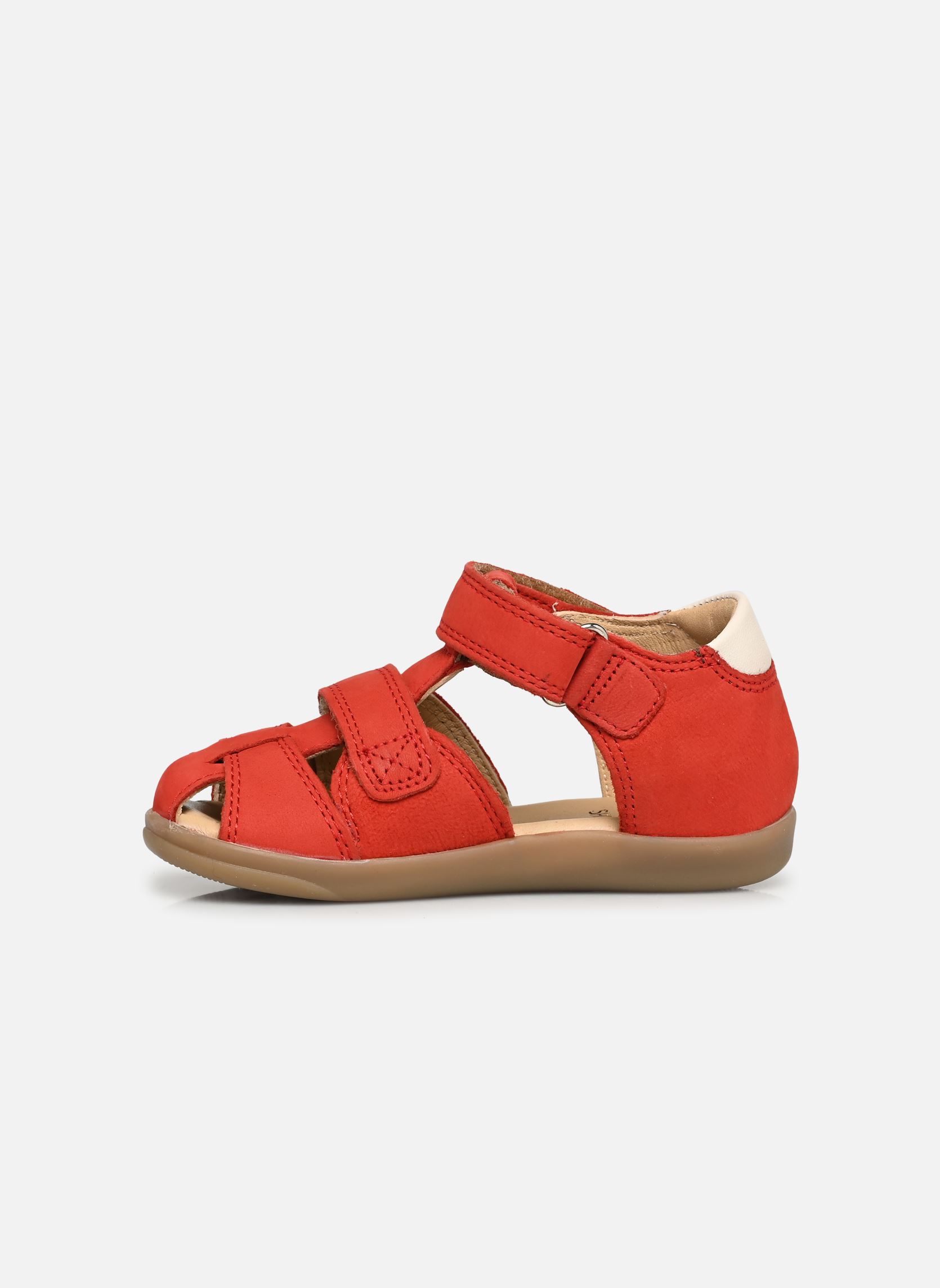 Sandales Pika Scratch garçon rouge Shoo Pom Sandales Pika Scratch garçon rouge ROUGE