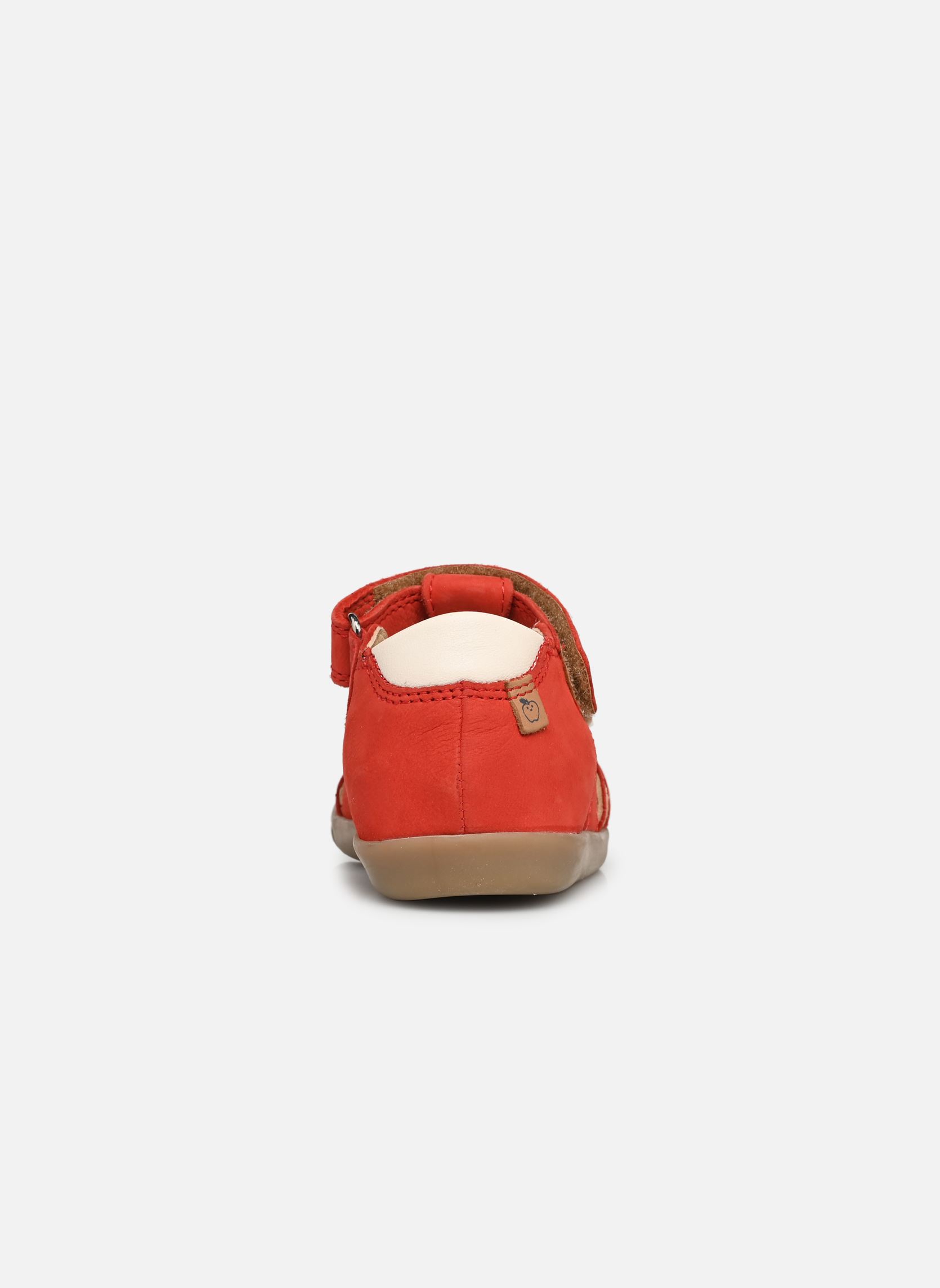 Sandales Pika Scratch garçon rouge Shoo Pom Sandales Pika Scratch garçon rouge ROUGE