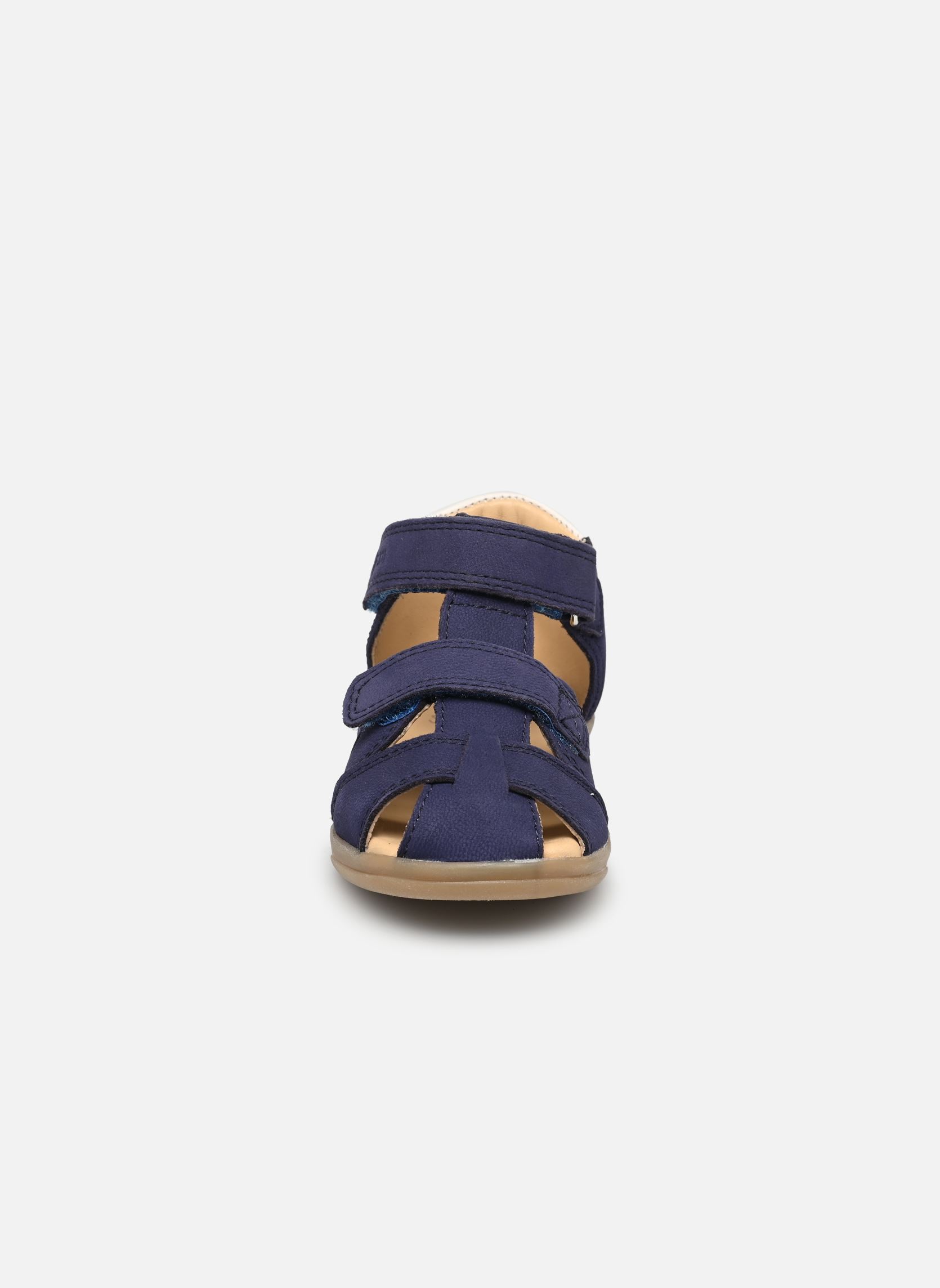 Sandales Pika Scratch garçon bleu Shoo Pom Sandales Pika Scratch garçon bleu DEEP BLUE