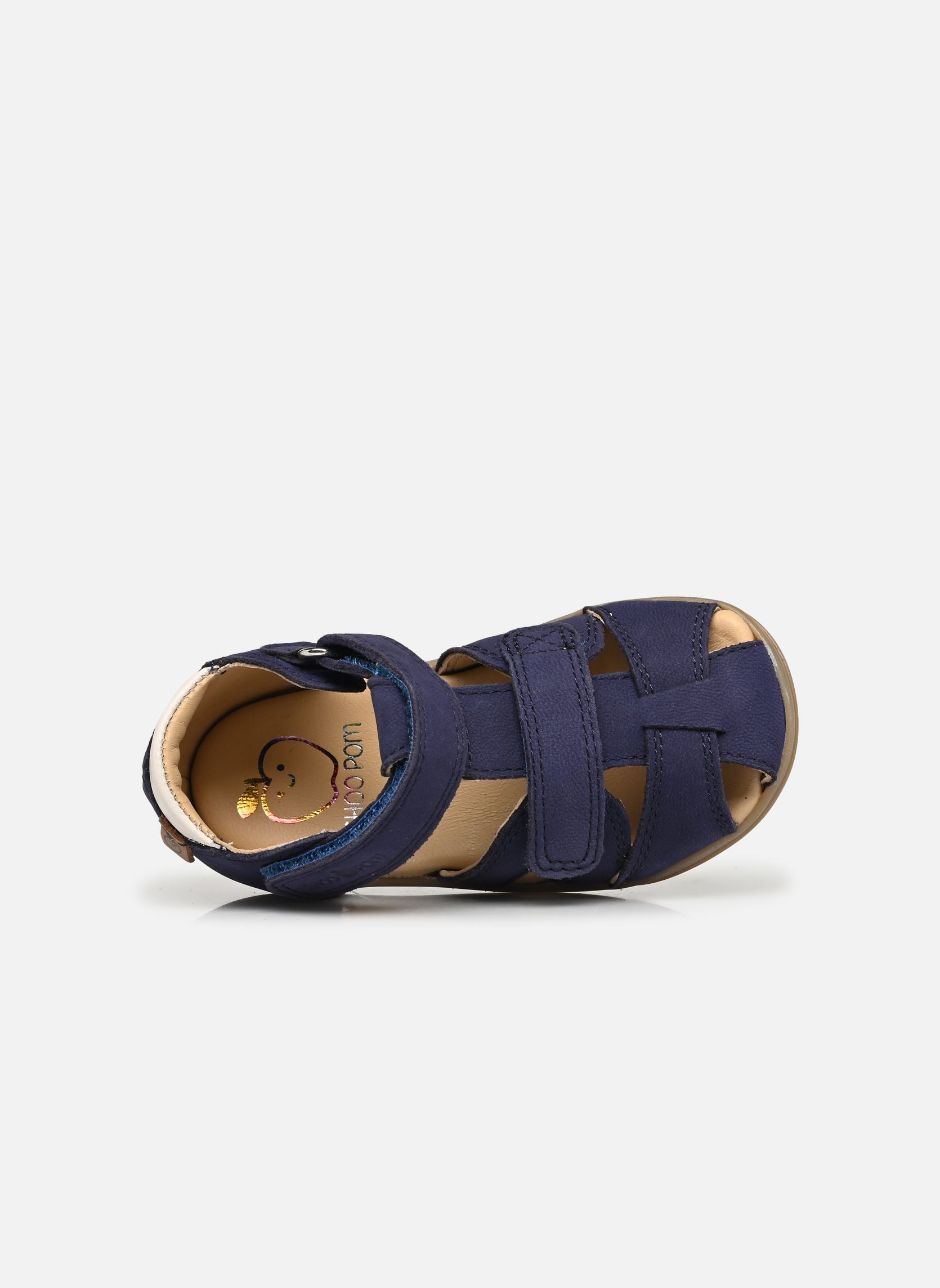 Sandales Pika Scratch garçon bleu Shoo Pom Sandales Pika Scratch garçon bleu DEEP BLUE