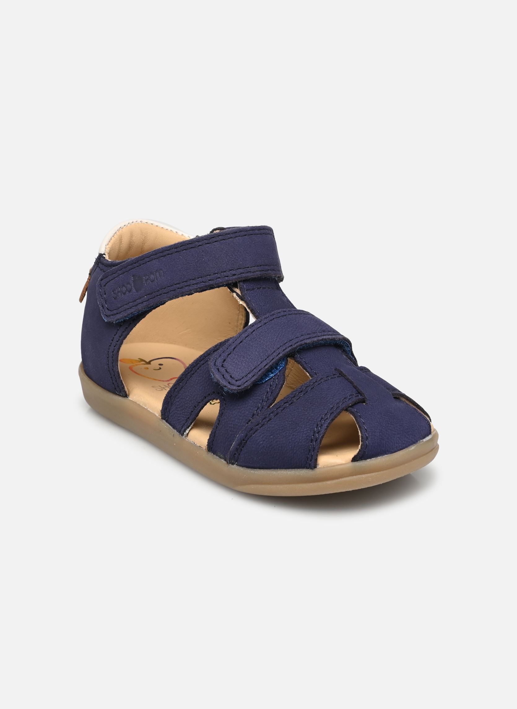 Sandales Pika Scratch garçon bleu Shoo Pom Sandales Pika Scratch garçon bleu DEEP BLUE