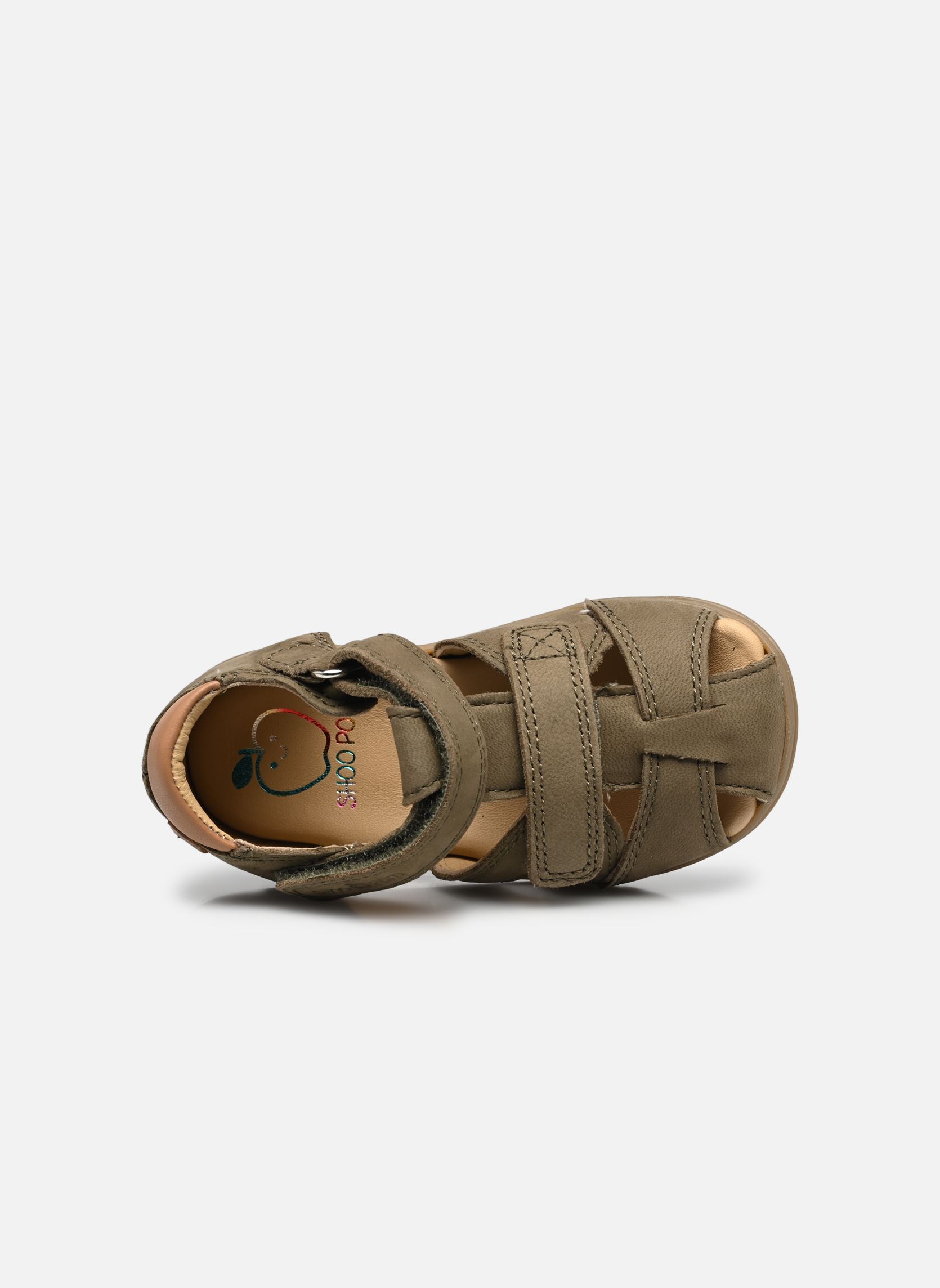 Sandales Pika Scratch garçon vert Shoo Pom Sandales Pika Scratch garçon vert KAKI 2