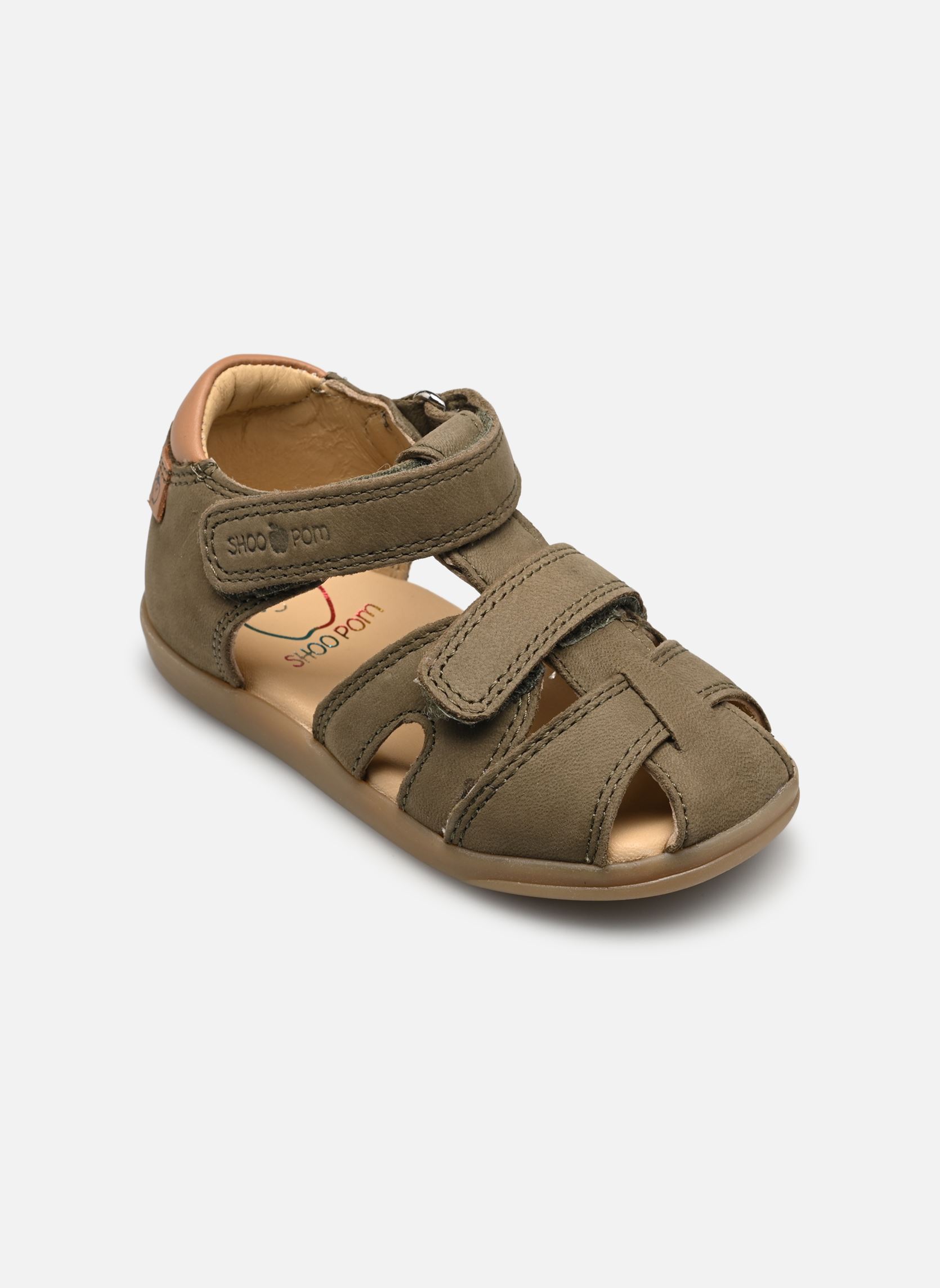 Sandales Pika Scratch garçon vert Shoo Pom Sandales Pika Scratch garçon vert KAKI 2