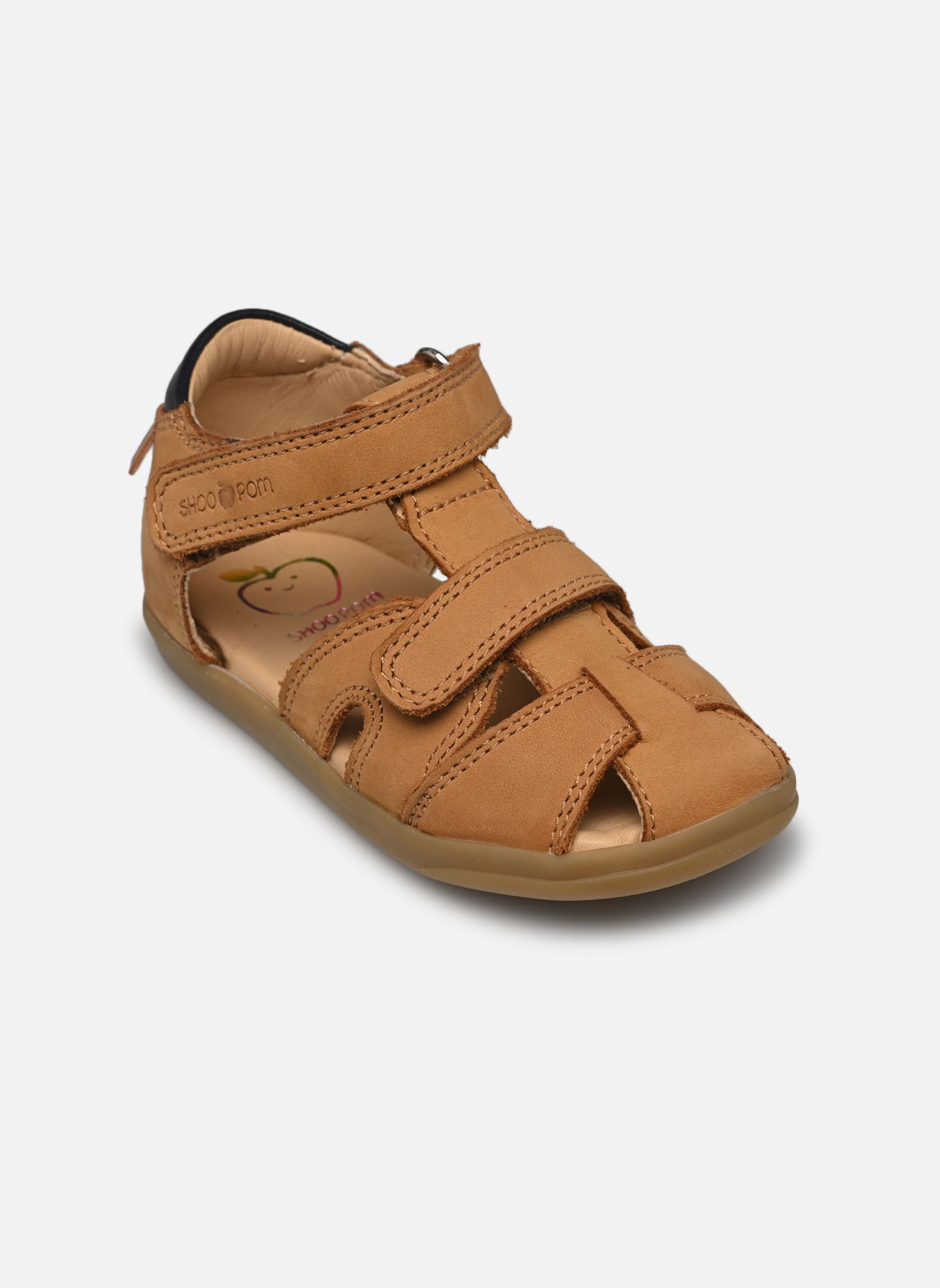 Sandales Pika Scratch garçon marron Shoo Pom Sandales Pika Scratch garçon marron CAMEL 2