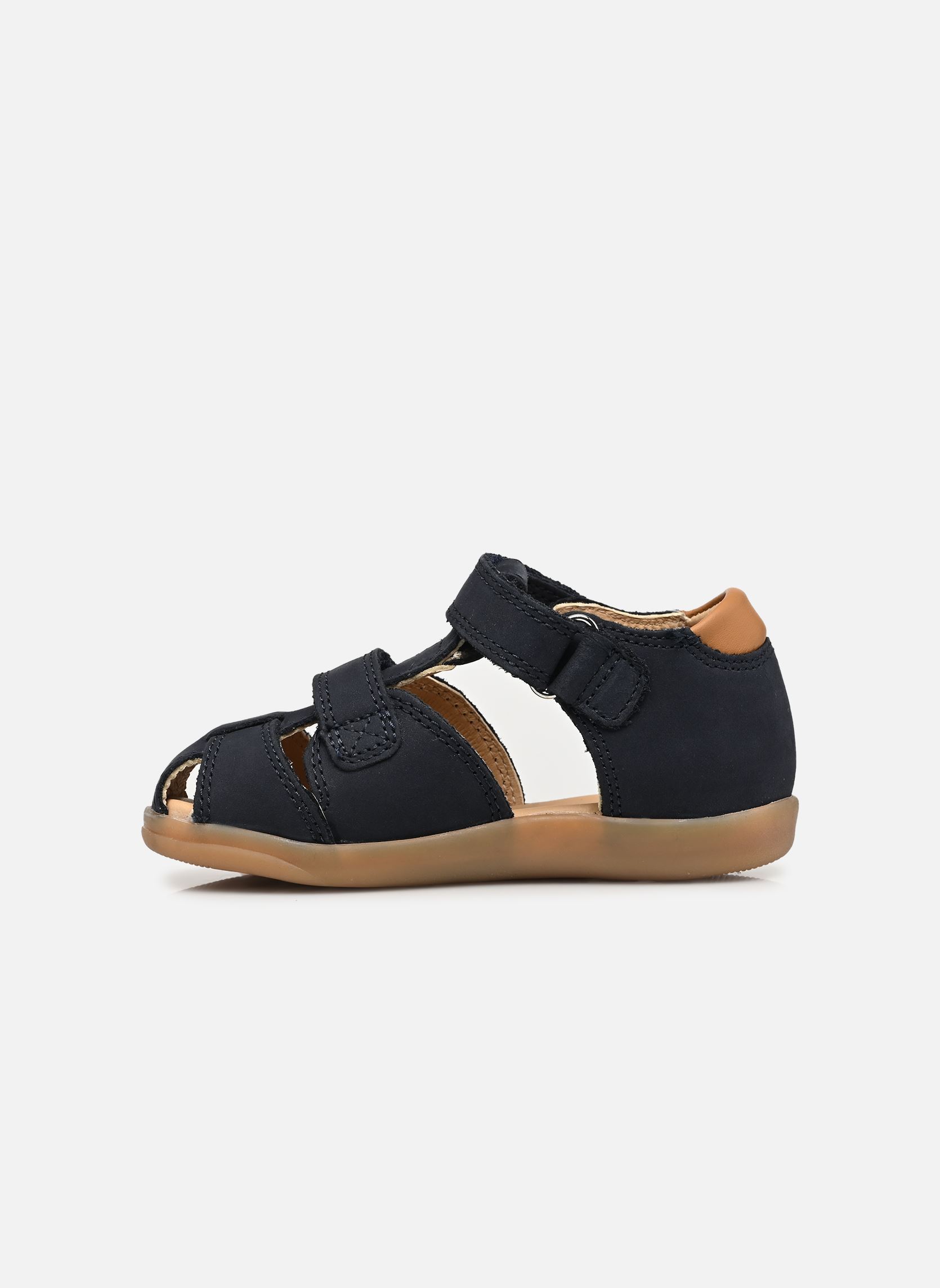 Sandales Pika Scratch garçon bleu Shoo Pom Sandales Pika Scratch garçon bleu NAVY-CAMEL
