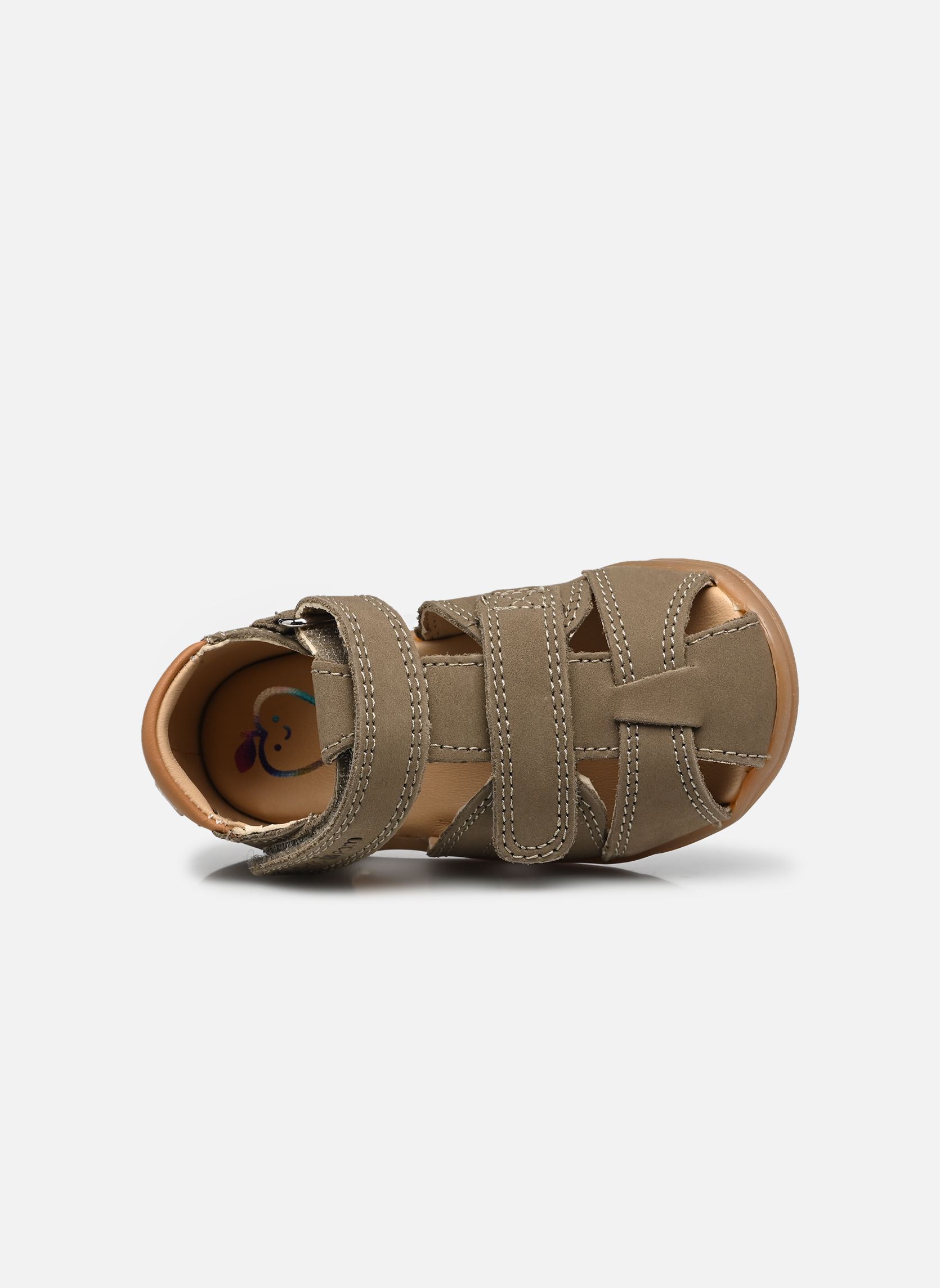 Sandalen Pika Scratch jongens groen Shoo Pom Sandalen Pika Scratch jongens groen KAKI-CAMEL