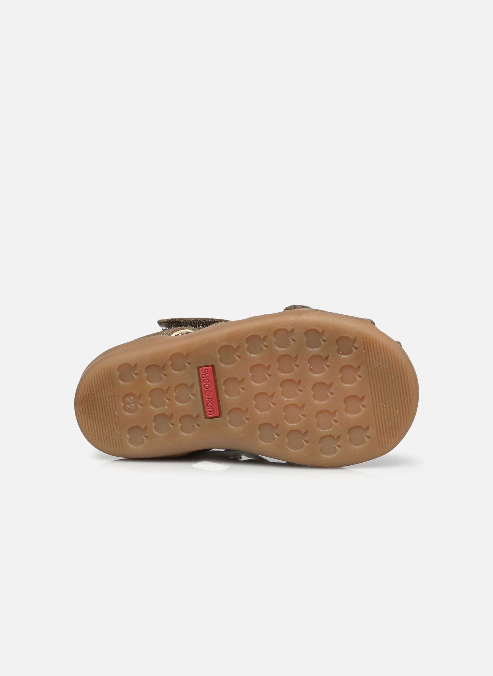 Sandalen Pika Scratch jongens groen Shoo Pom Sandalen Pika Scratch jongens groen KAKI-CAMEL