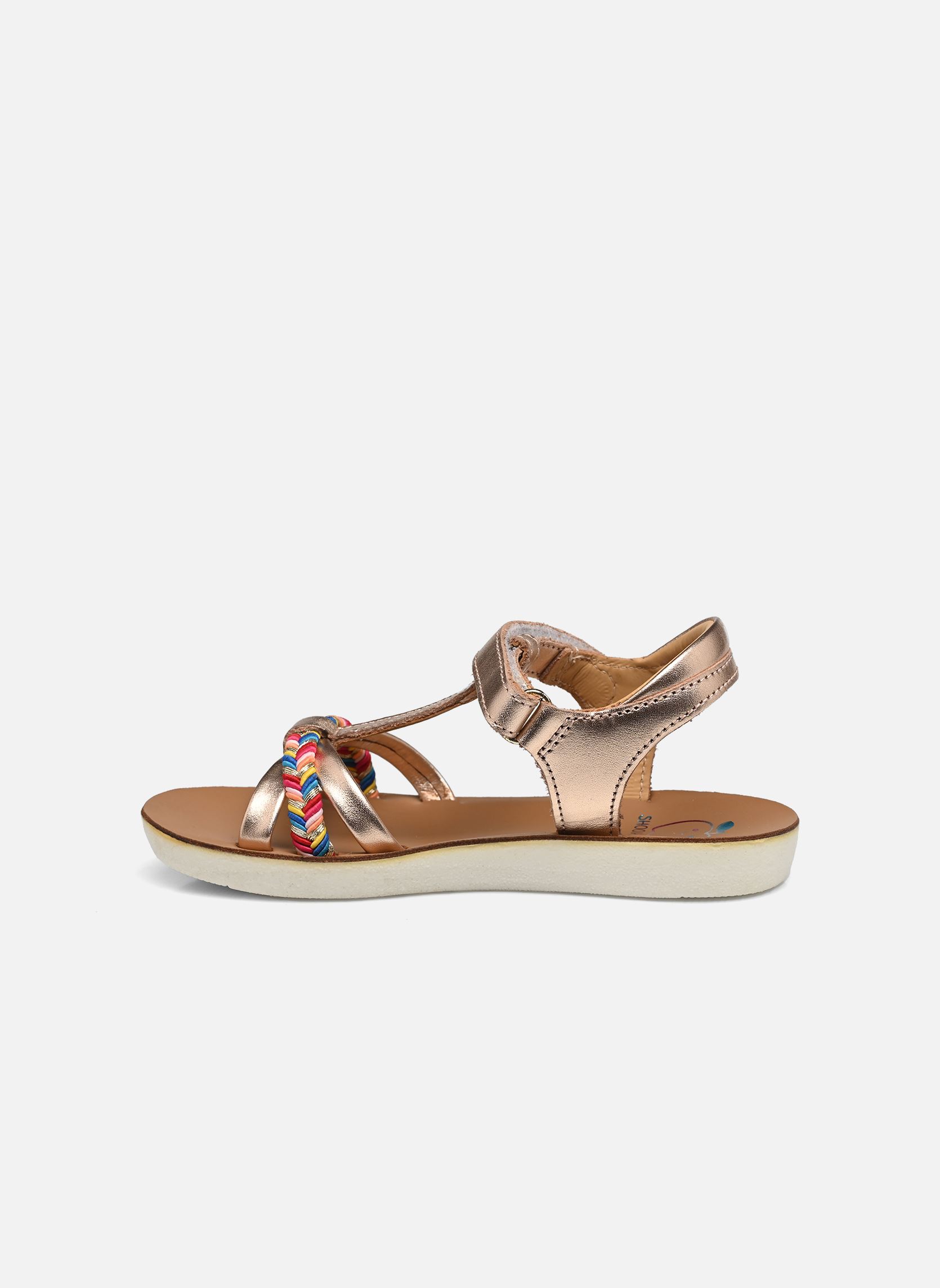 Sandalen Goa Salome mädchen rosa Shoo Pom Sandalen Goa Salome mädchen rosa COPPER/MULTI PLATINE