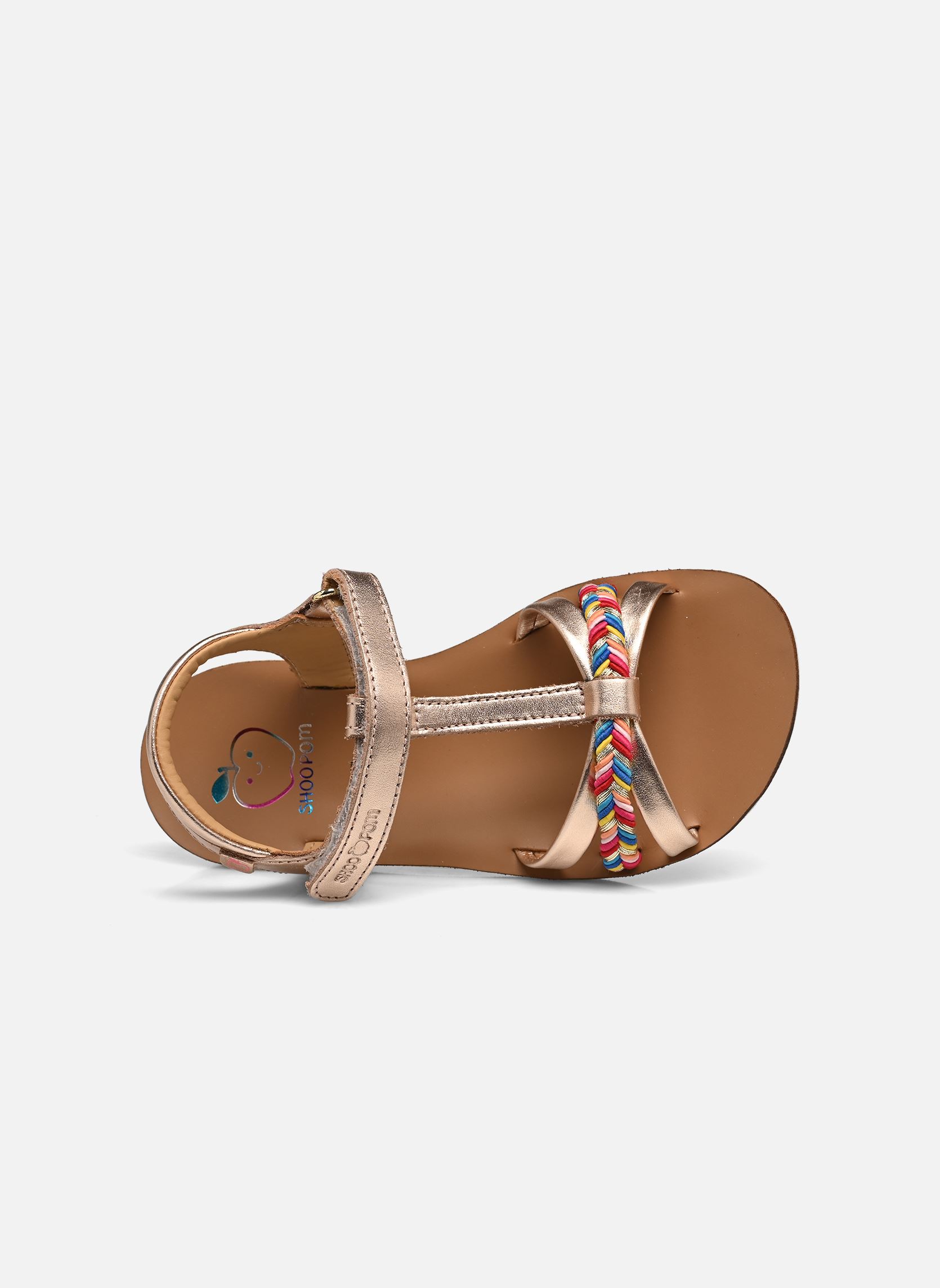 Sandalen Goa Salome mädchen rosa Shoo Pom Sandalen Goa Salome mädchen rosa COPPER/MULTI PLATINE