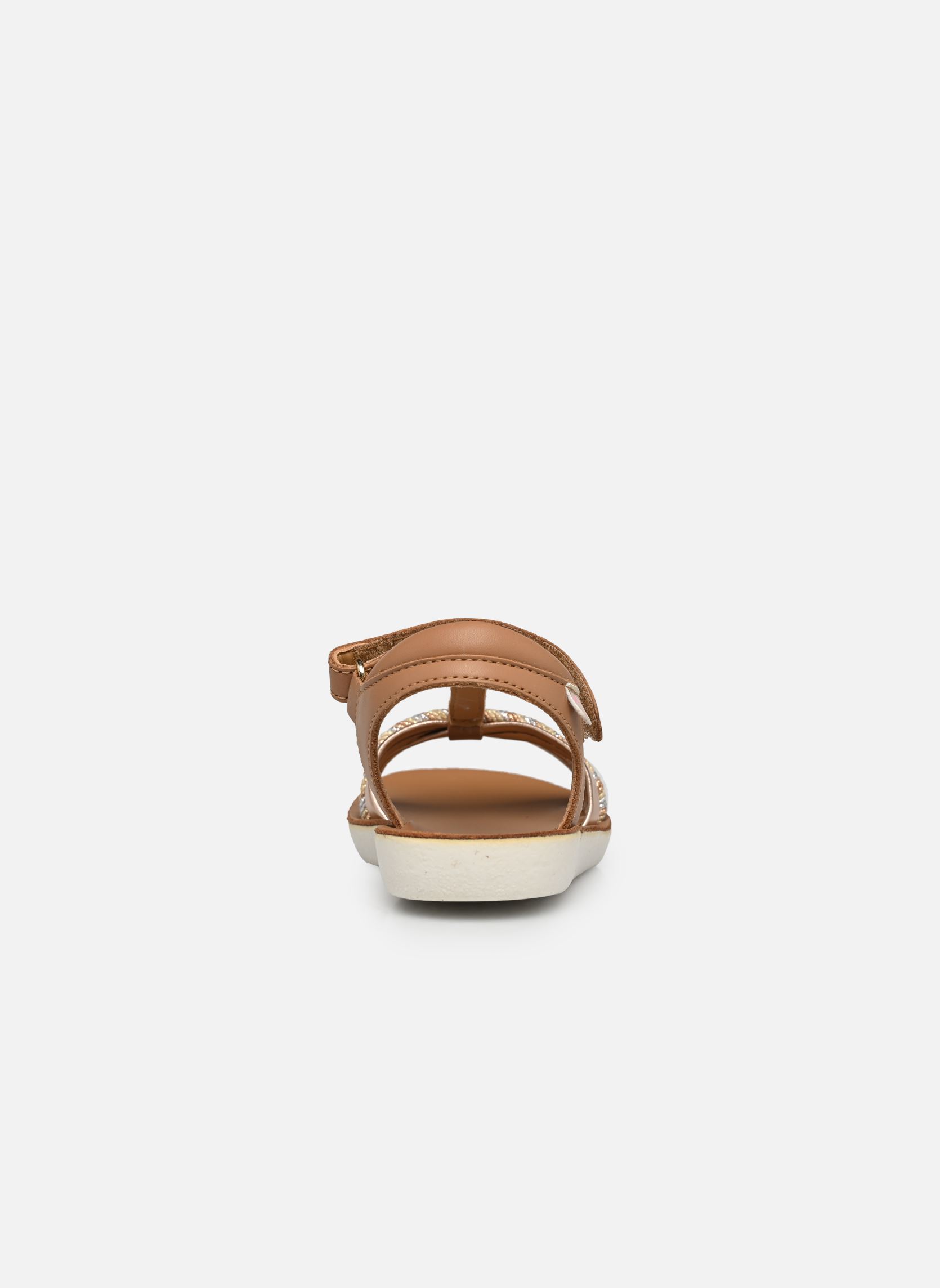 Sandalen Goa Salome mädchen braun Shoo Pom Sandalen Goa Salome mädchen braun CAMEL-METAL