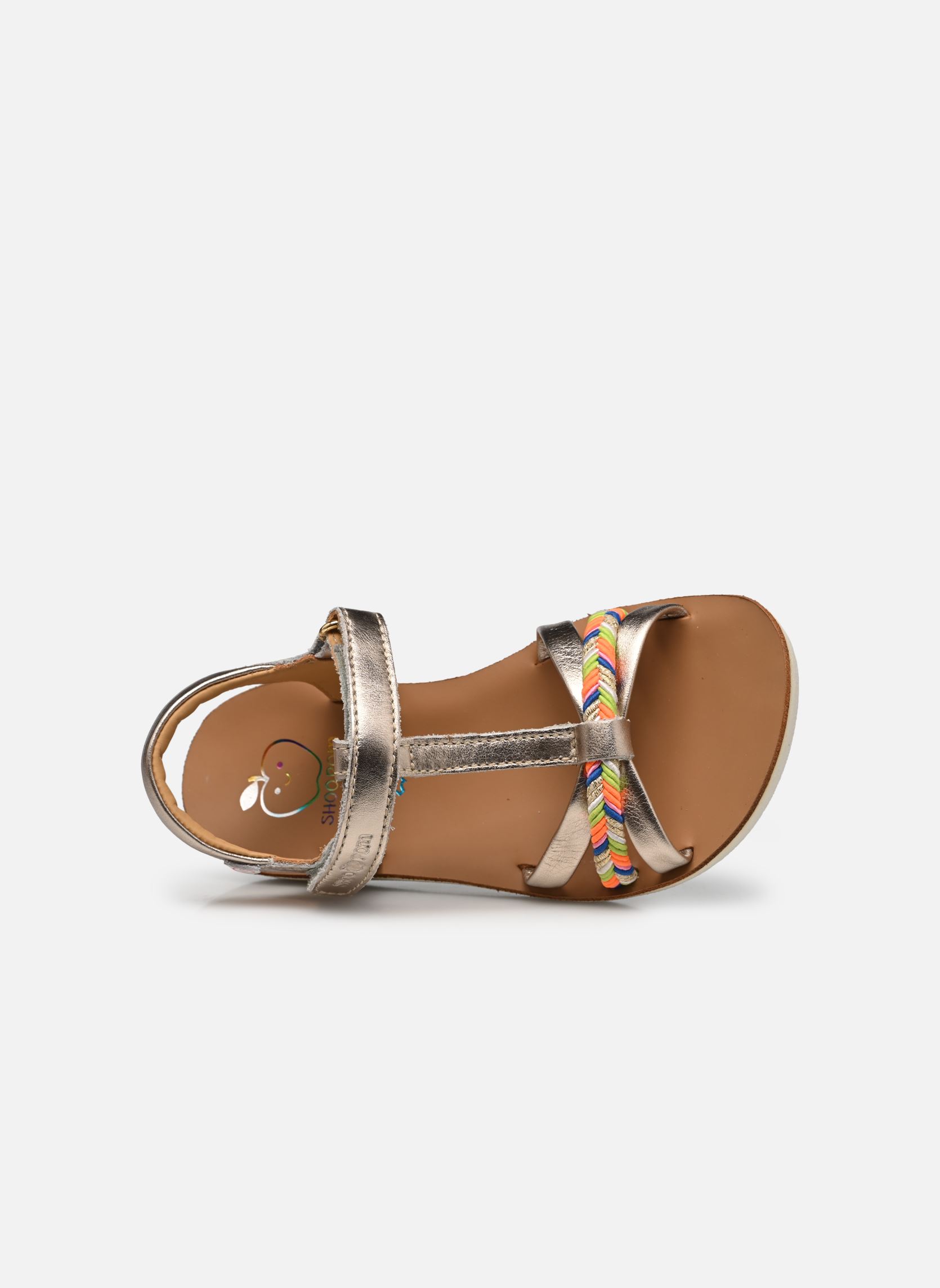Sandalen Goa Salome meisjes goud en brons Shoo Pom Sandalen Goa Salome meisjes goud en brons LIGHT BRONZE-ORANGE