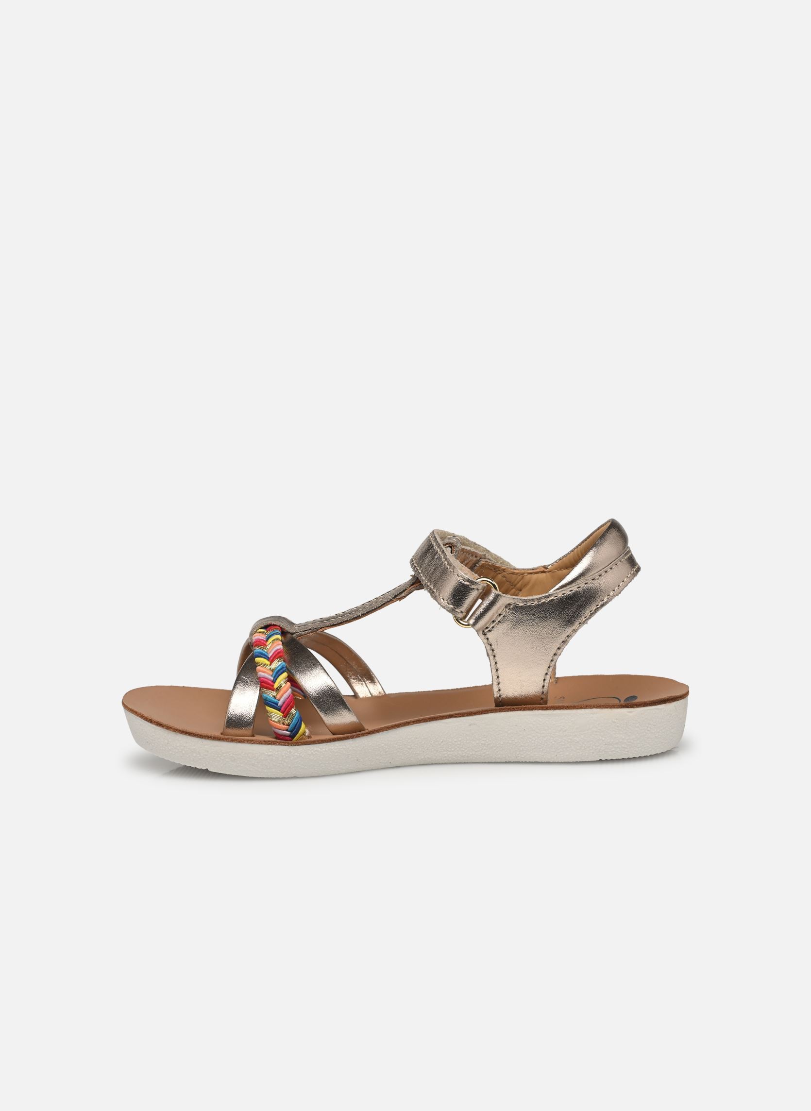 Sandalen Goa Salome mädchen silber Shoo Pom Sandalen Goa Salome mädchen silber LT BRONZE