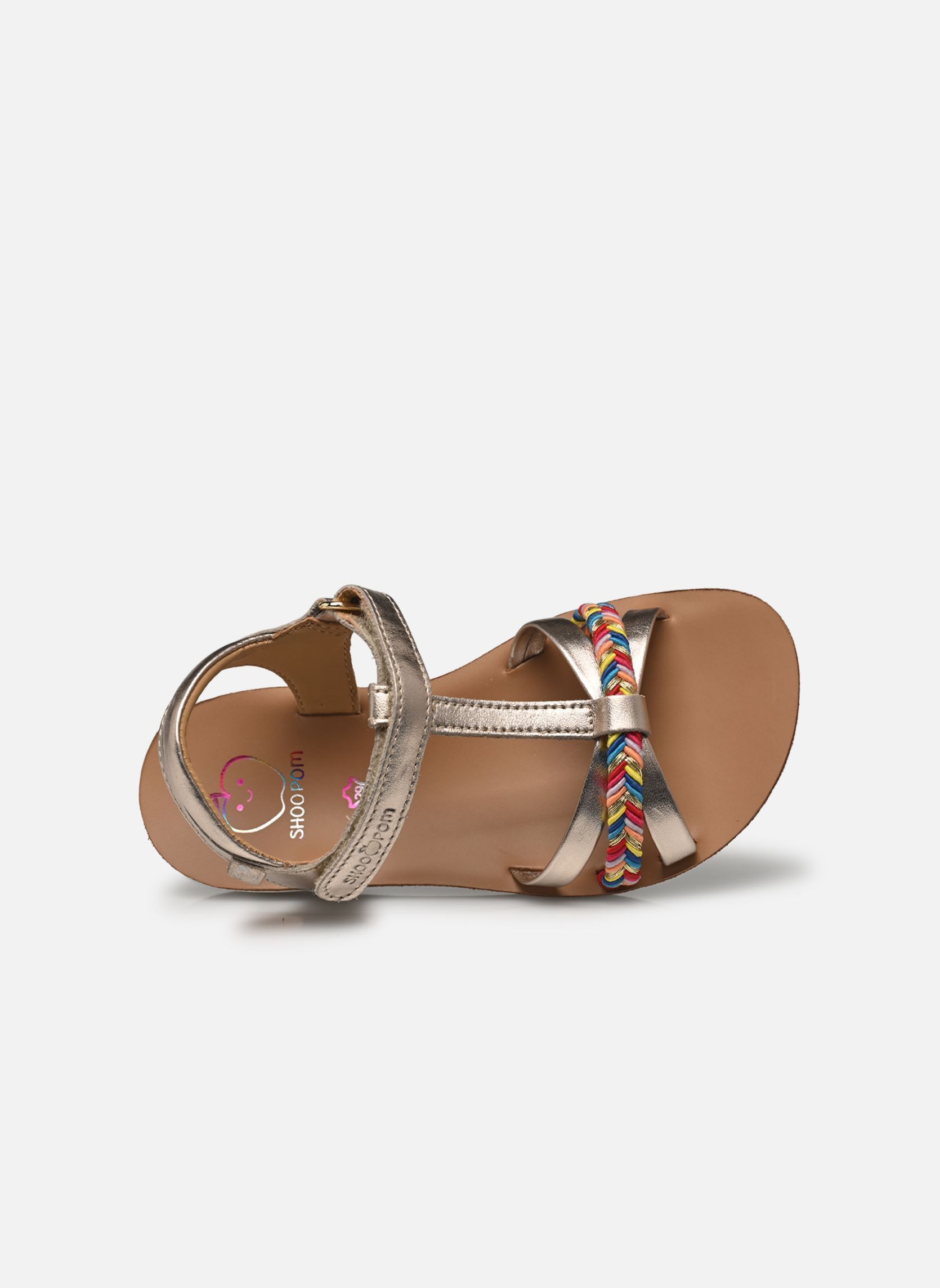 Sandalen Goa Salome mädchen silber Shoo Pom Sandalen Goa Salome mädchen silber LT BRONZE