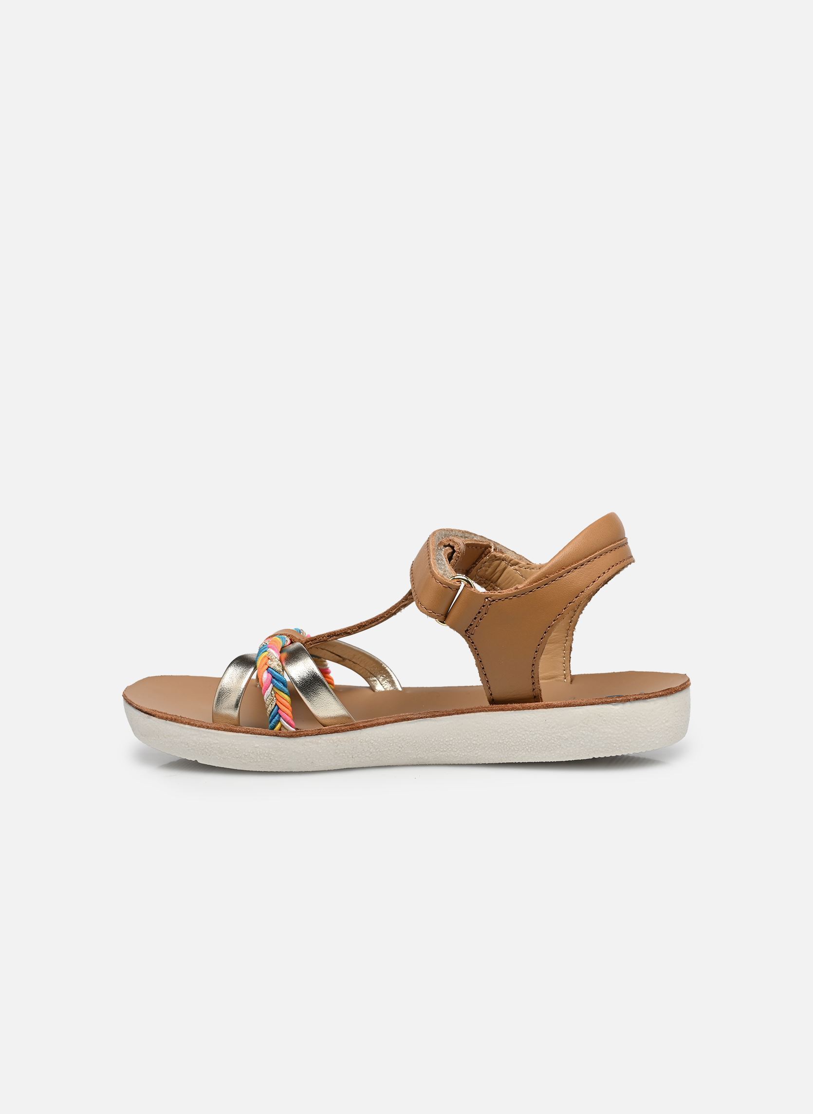 Sandalen Goa Salome mädchen braun Shoo Pom Sandalen Goa Salome mädchen braun CAMEL-MULTI