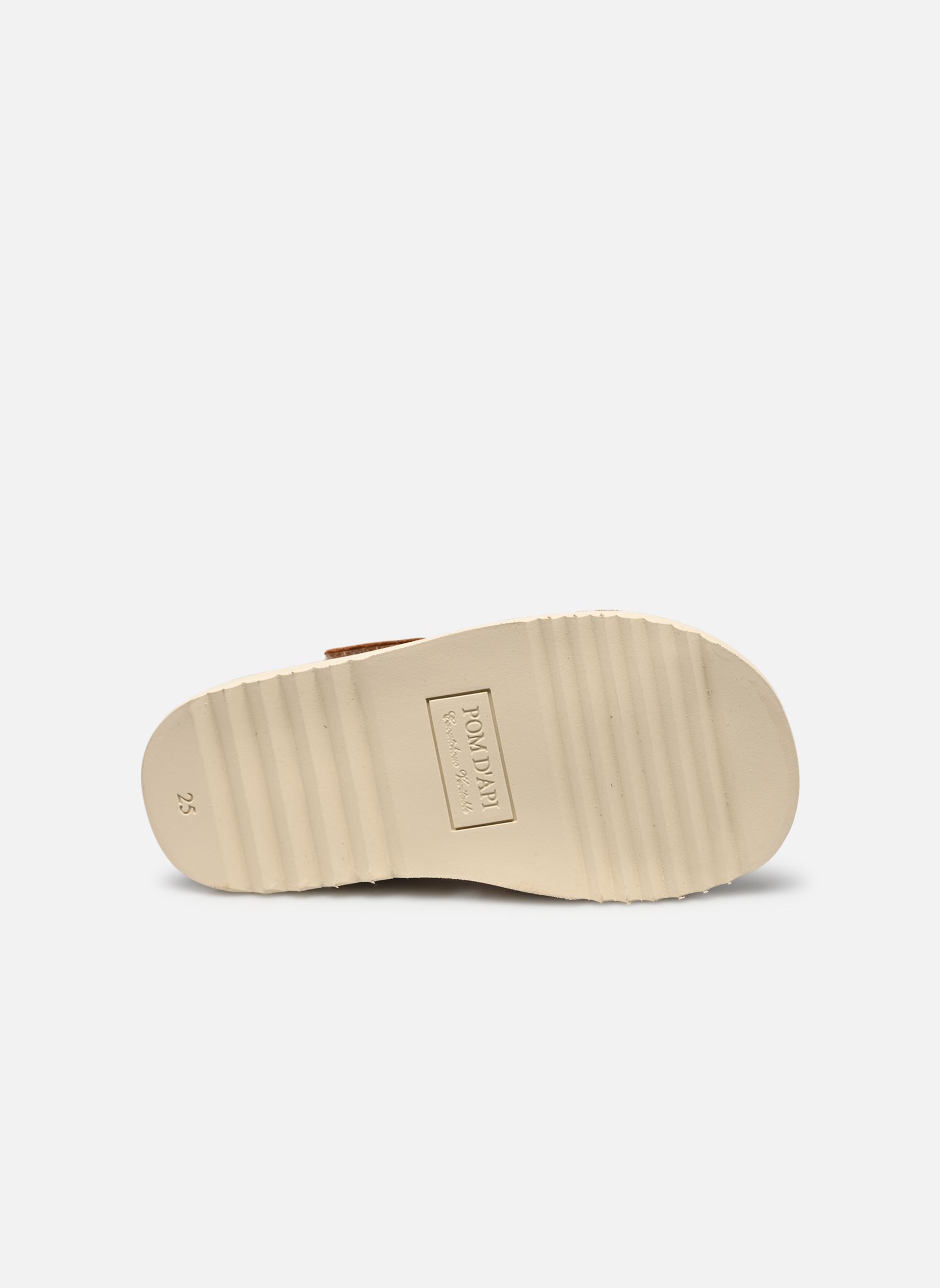 Sandales Waff Easy garçon marron Pom d Api Sandales Waff Easy garçon marron CAMEL