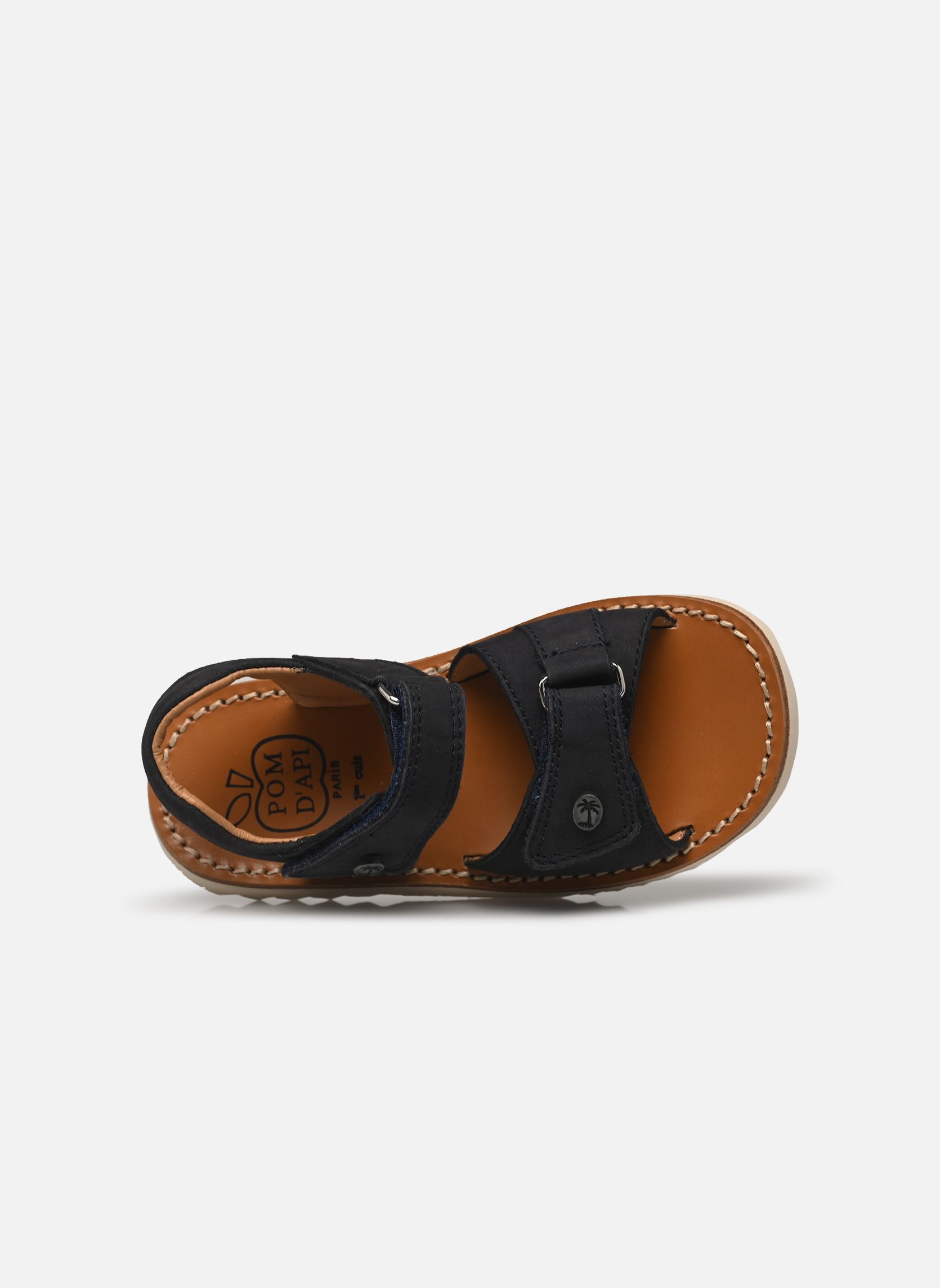 Sandales Waff Easy garçon bleu Pom d Api Sandales Waff Easy garçon bleu NAVY