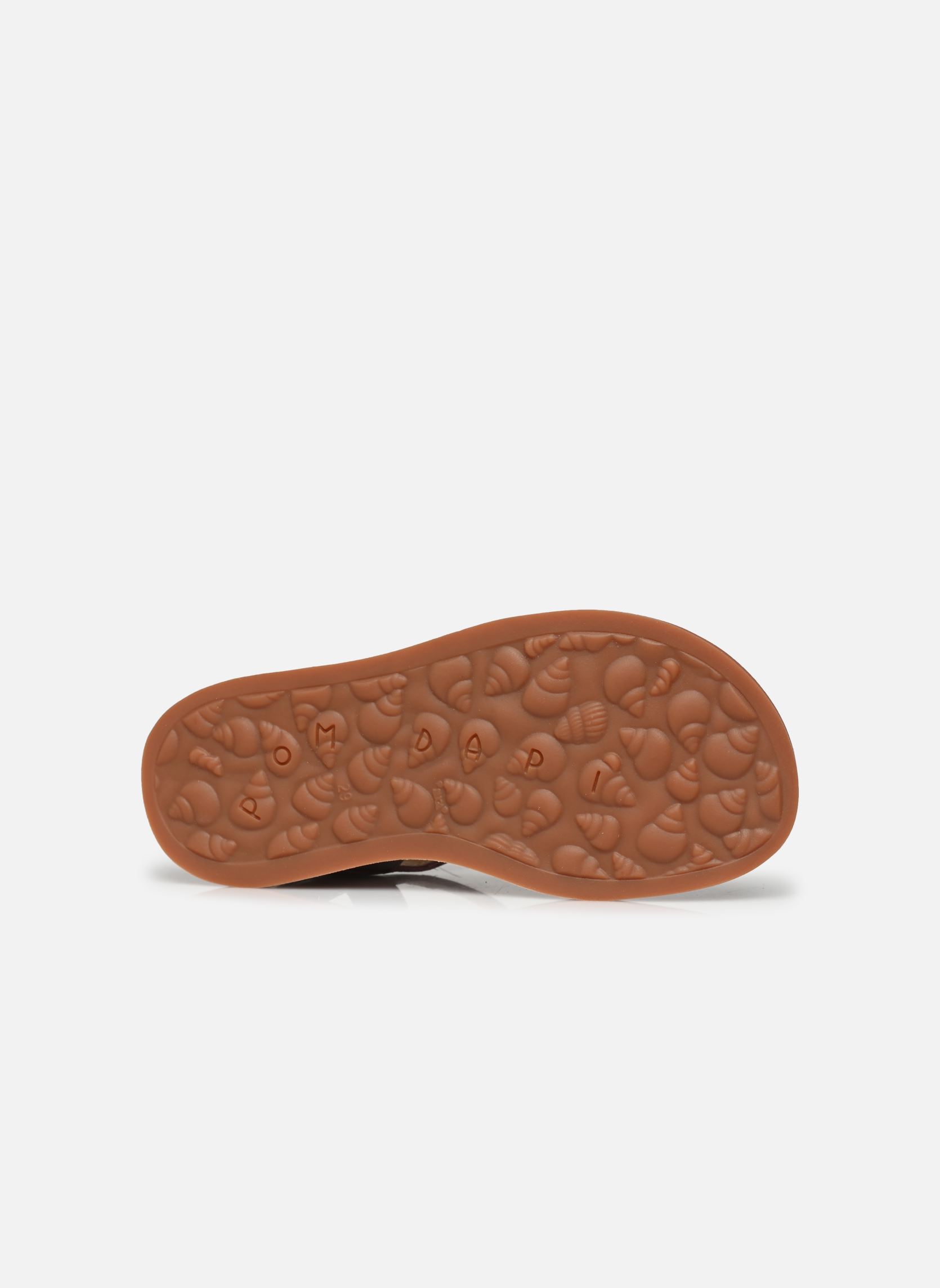 Sandales Plagette Antik fille argent Pom d Api Sandales Plagette Antik fille argent POWDER