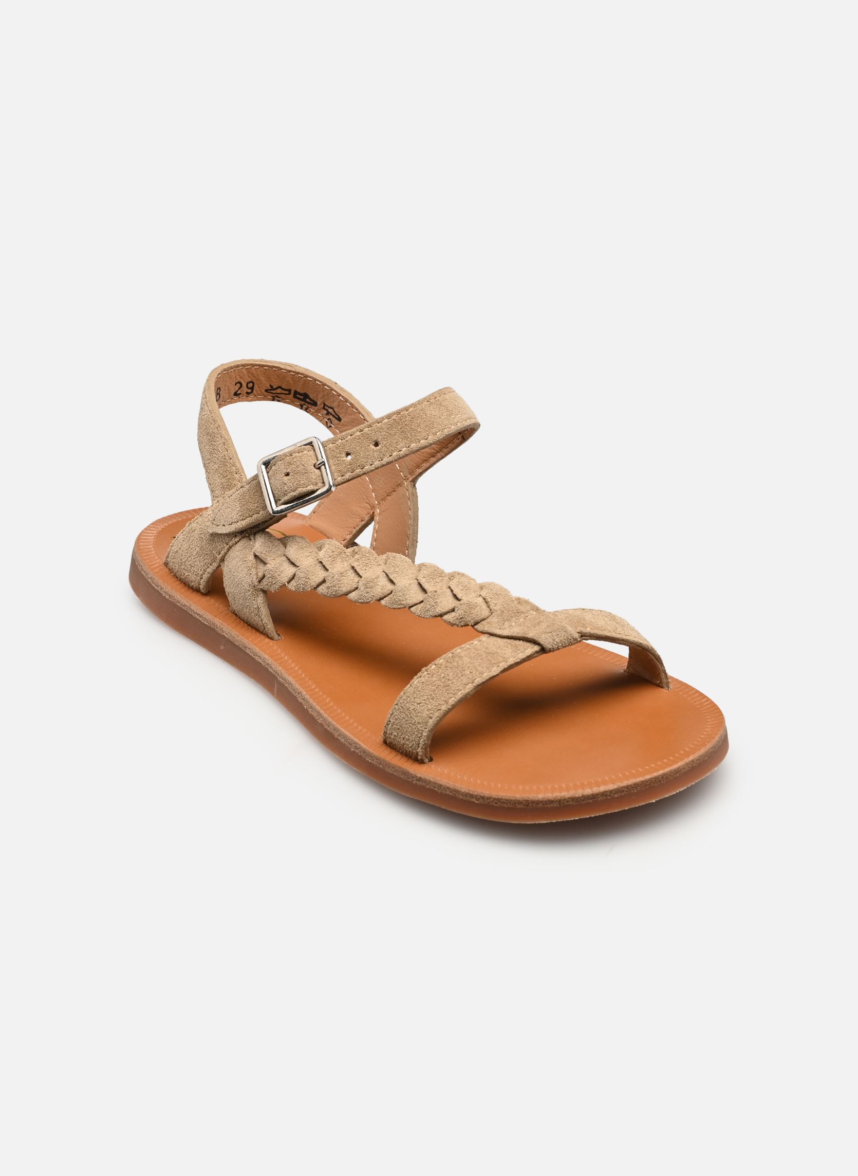 Sandales Plagette Antik fille vert Pom d Api Sandales Plagette Antik fille vert AVANA