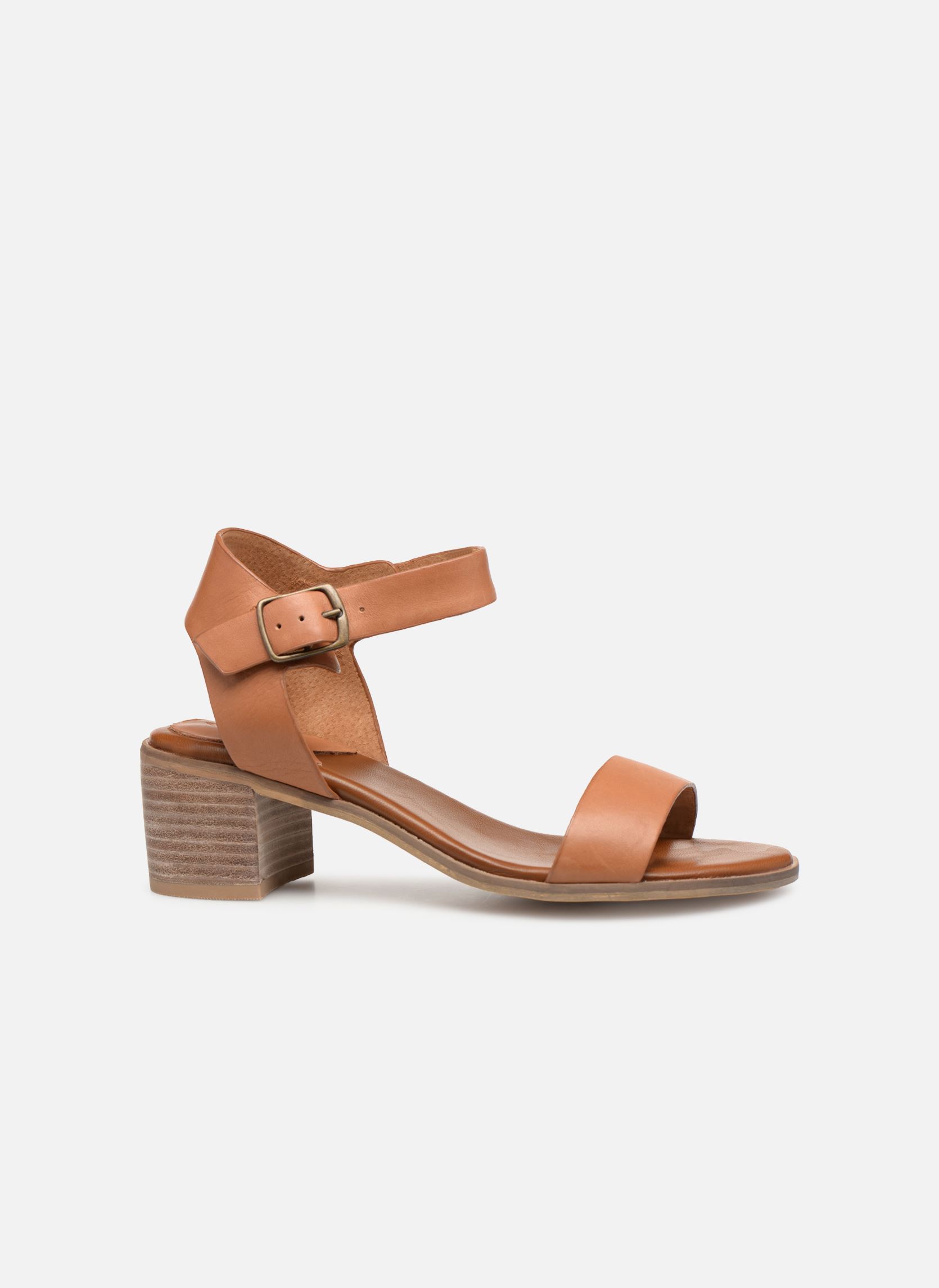 Sandalen met sleehak en plateau Volou dames bruin Kickers Sandalen met sleehak en plateau Volou dames bruin Camel