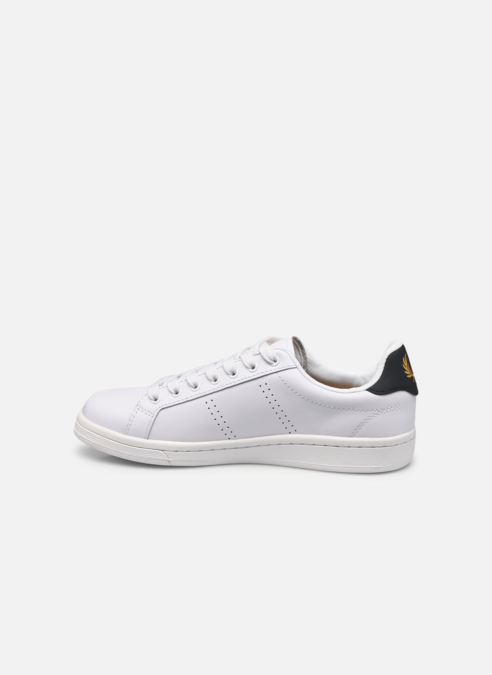 Baskets basses B721 Leather homme blanc Fred Perry Baskets basses B721 Leather homme blanc WHITE/NAVY