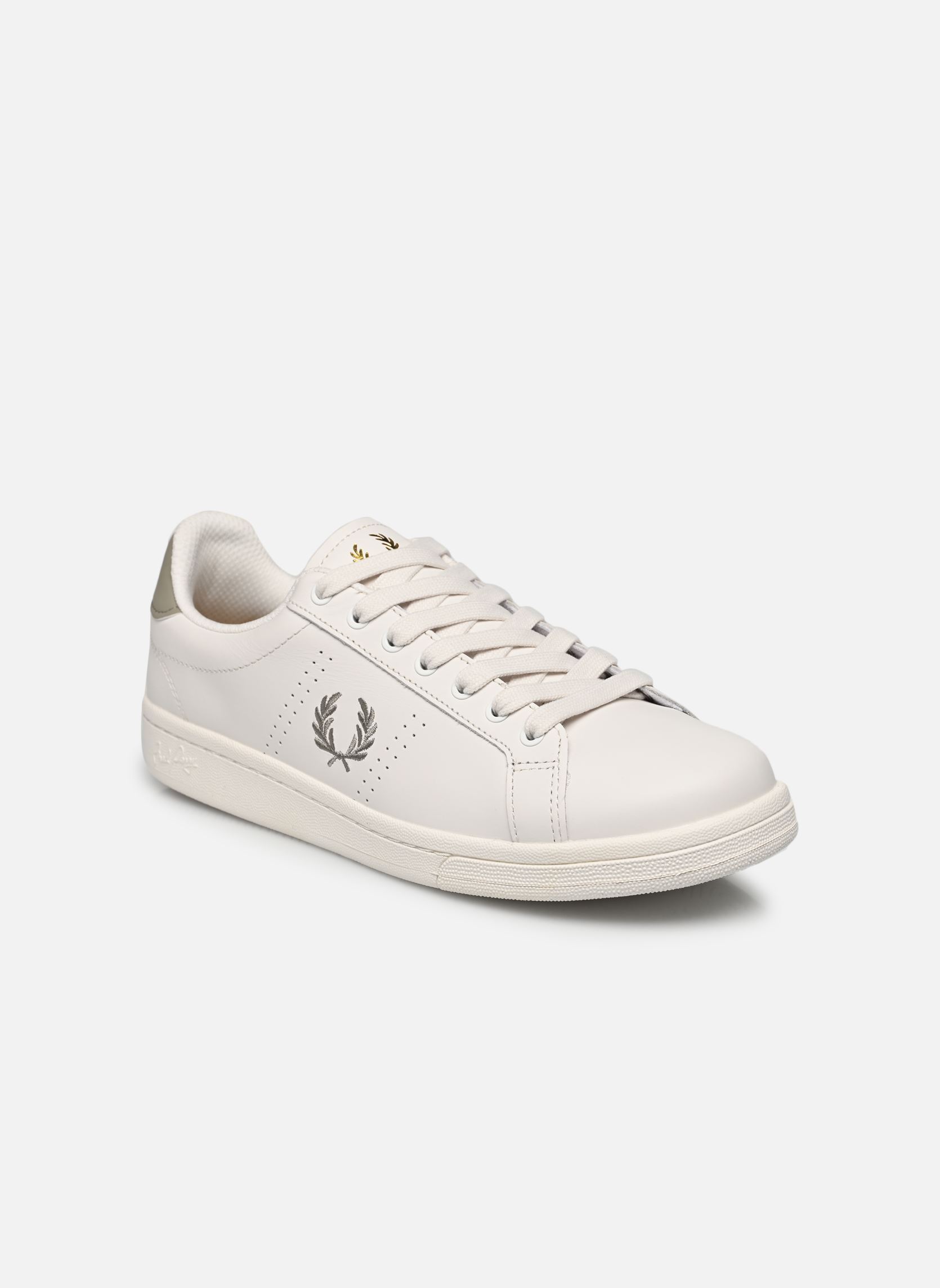 Niedrige Sneaker B721 Leather herren weiß Fred Perry Niedrige Sneaker B721 Leather herren weiß SNW WHT/WARM GRY