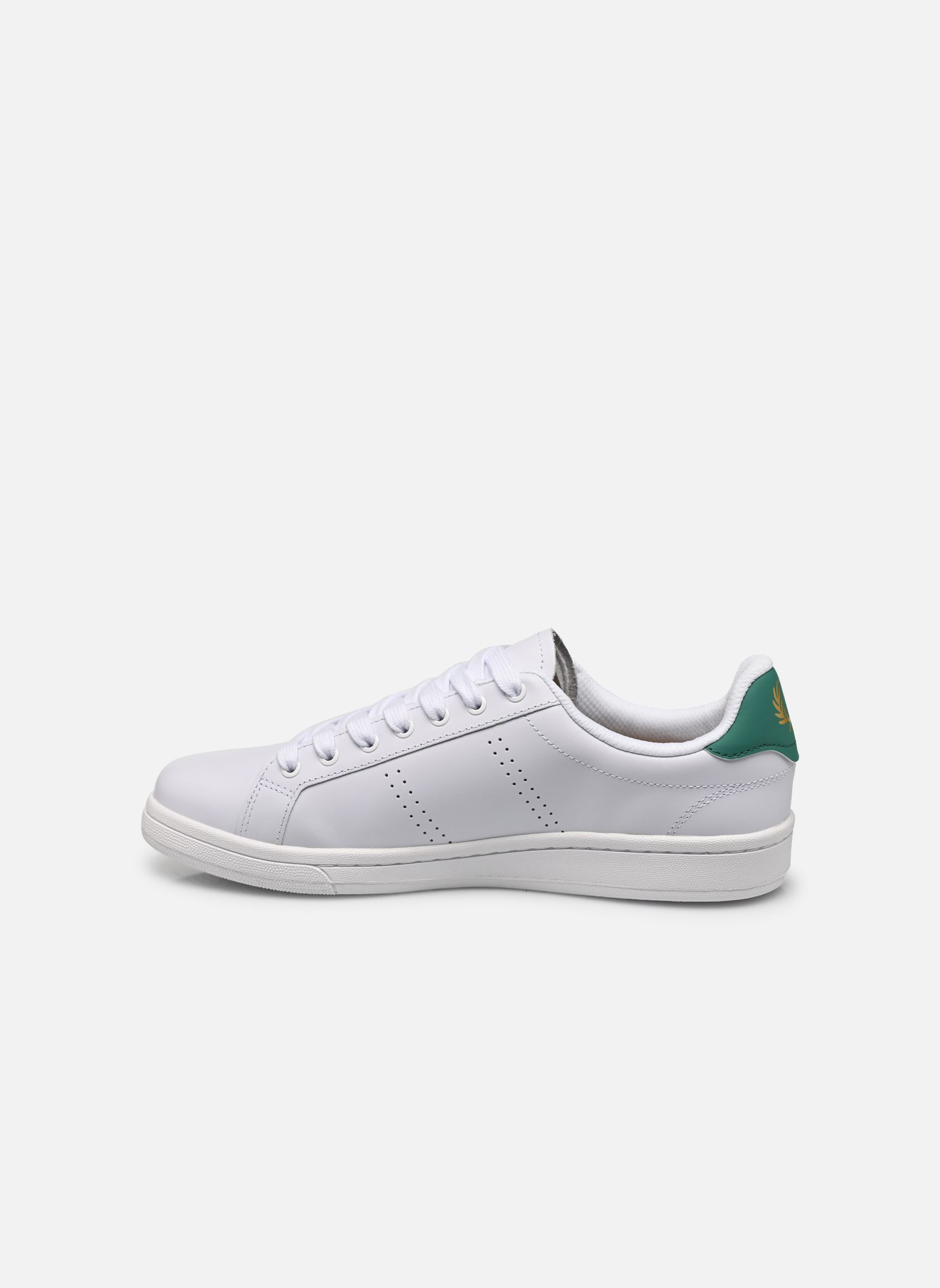 Niedrige Sneaker B721 Leather herren weiß Fred Perry Niedrige Sneaker B721 Leather herren weiß White 2